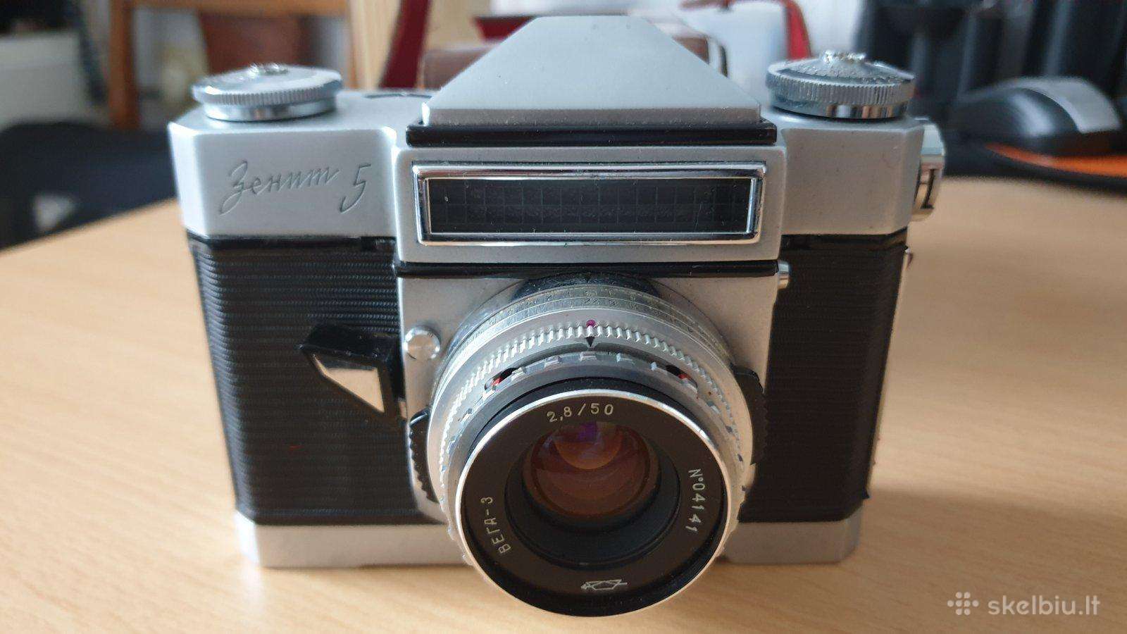 Fotoaparatas Zenit 5 kolekcionieriams