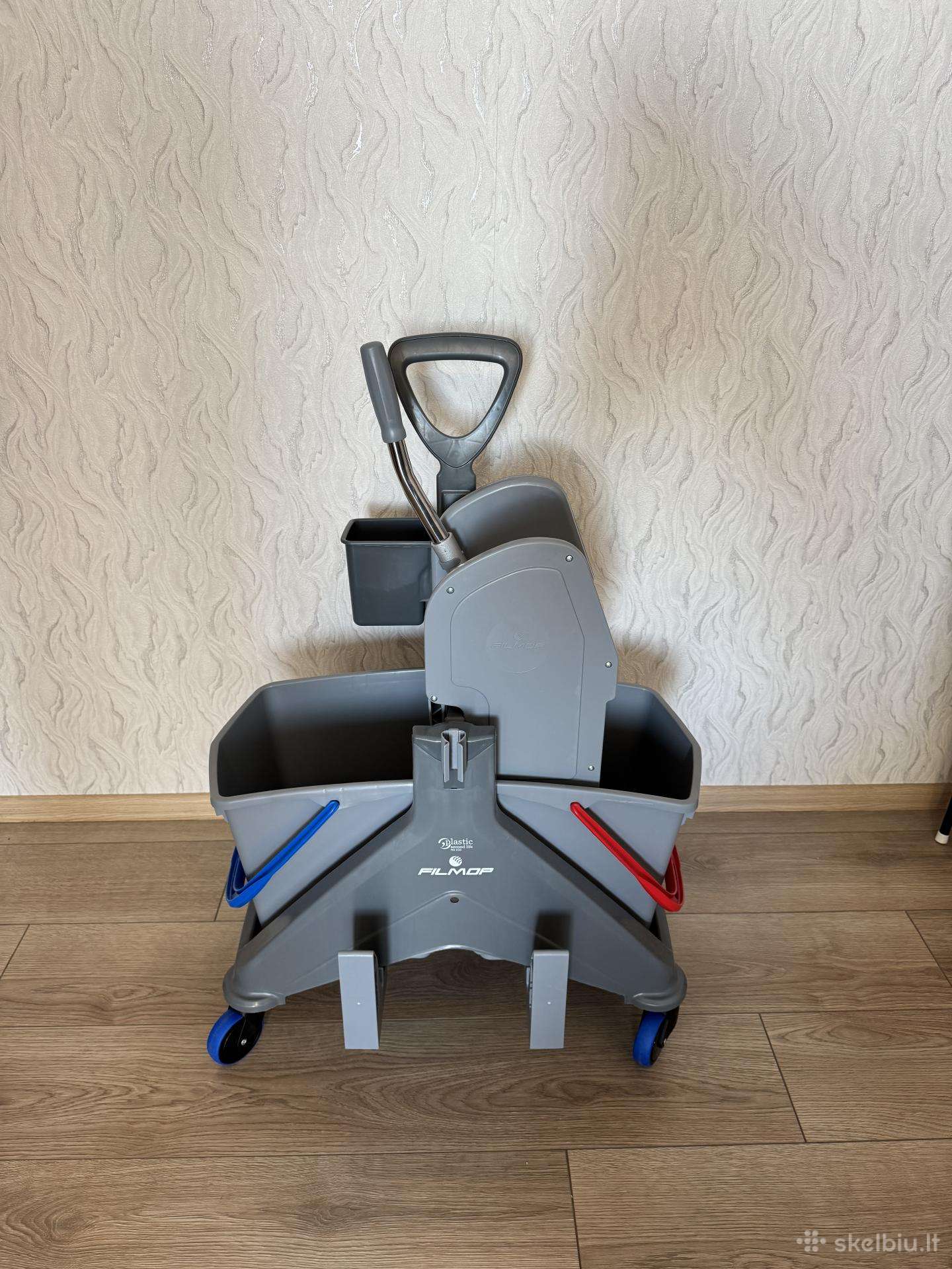 Filmop Fred grindų plovimo vežimėlis