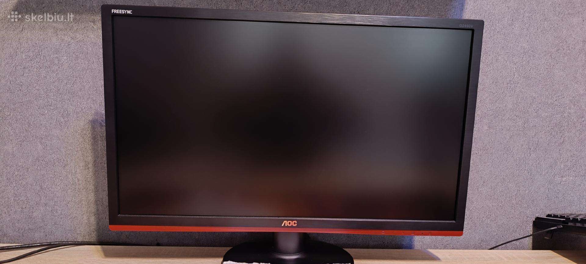2x Žaidimų/darbui monitoriai