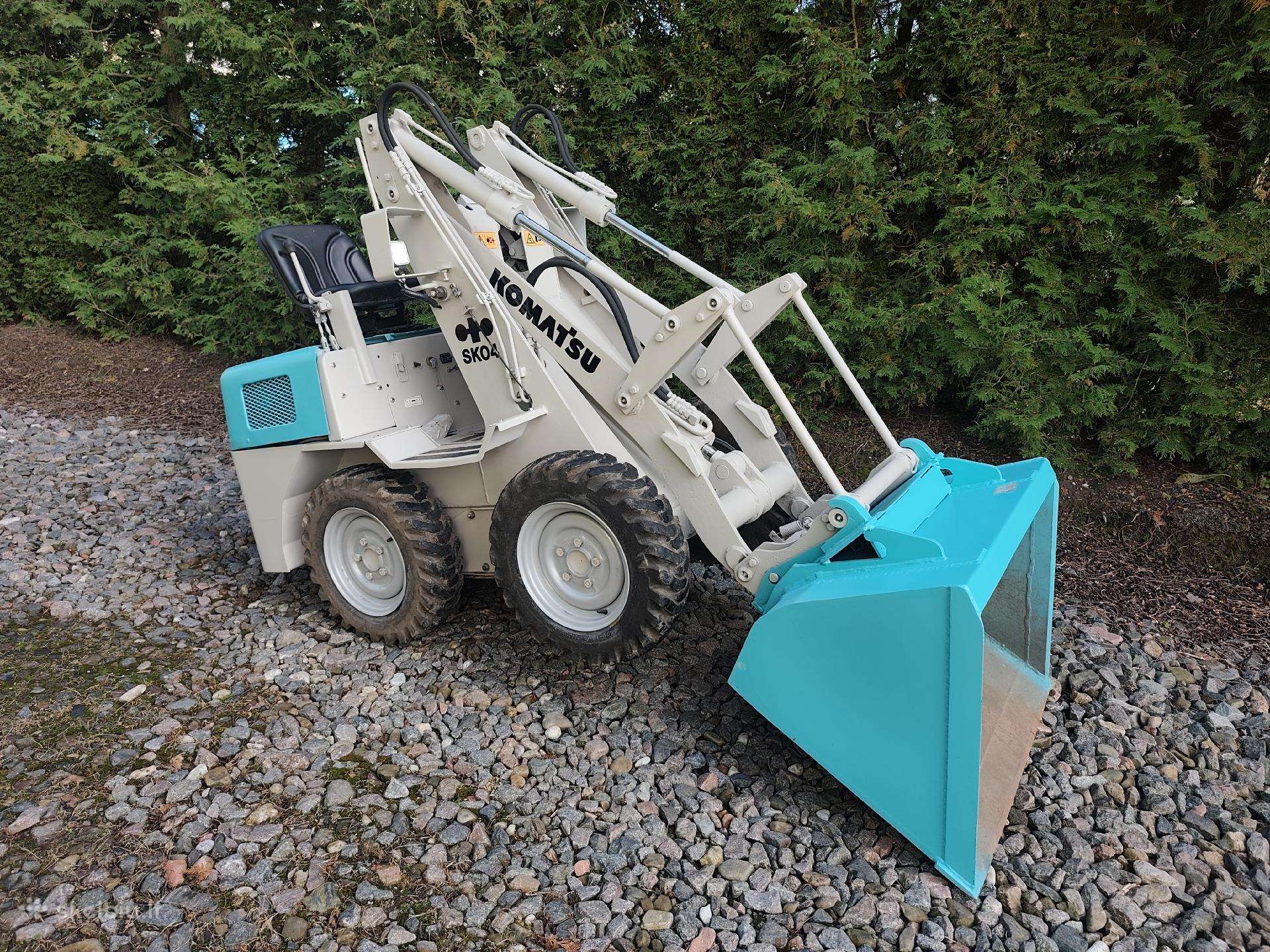 Komatsu japonas mini krautuvas