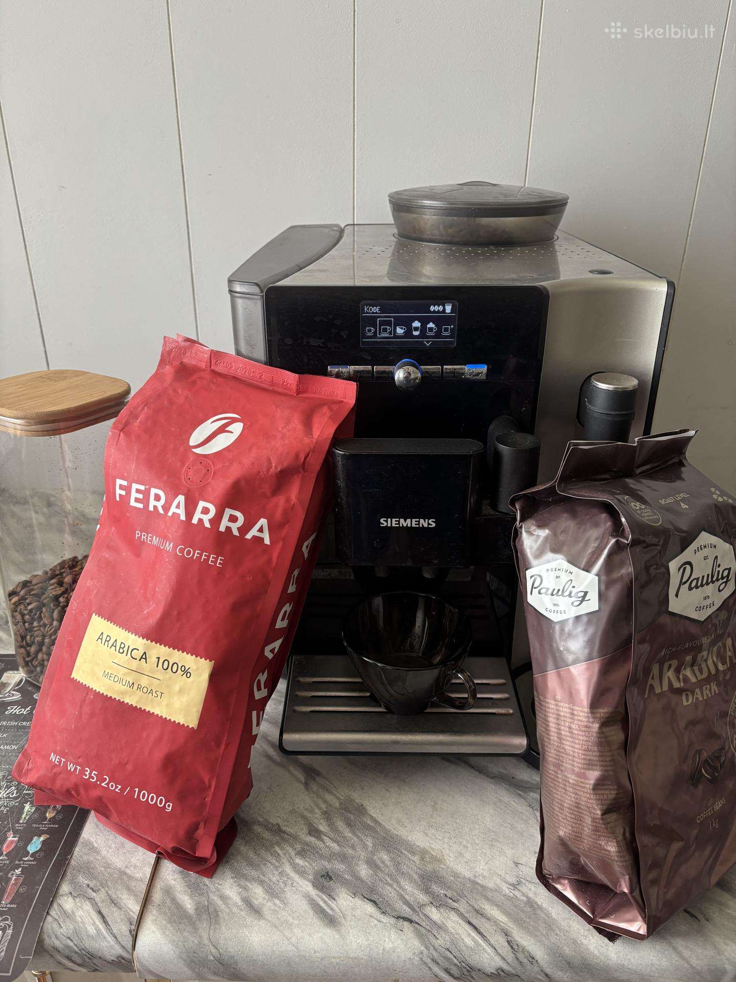 Siemens Eq.7 (z-series) coffee machine