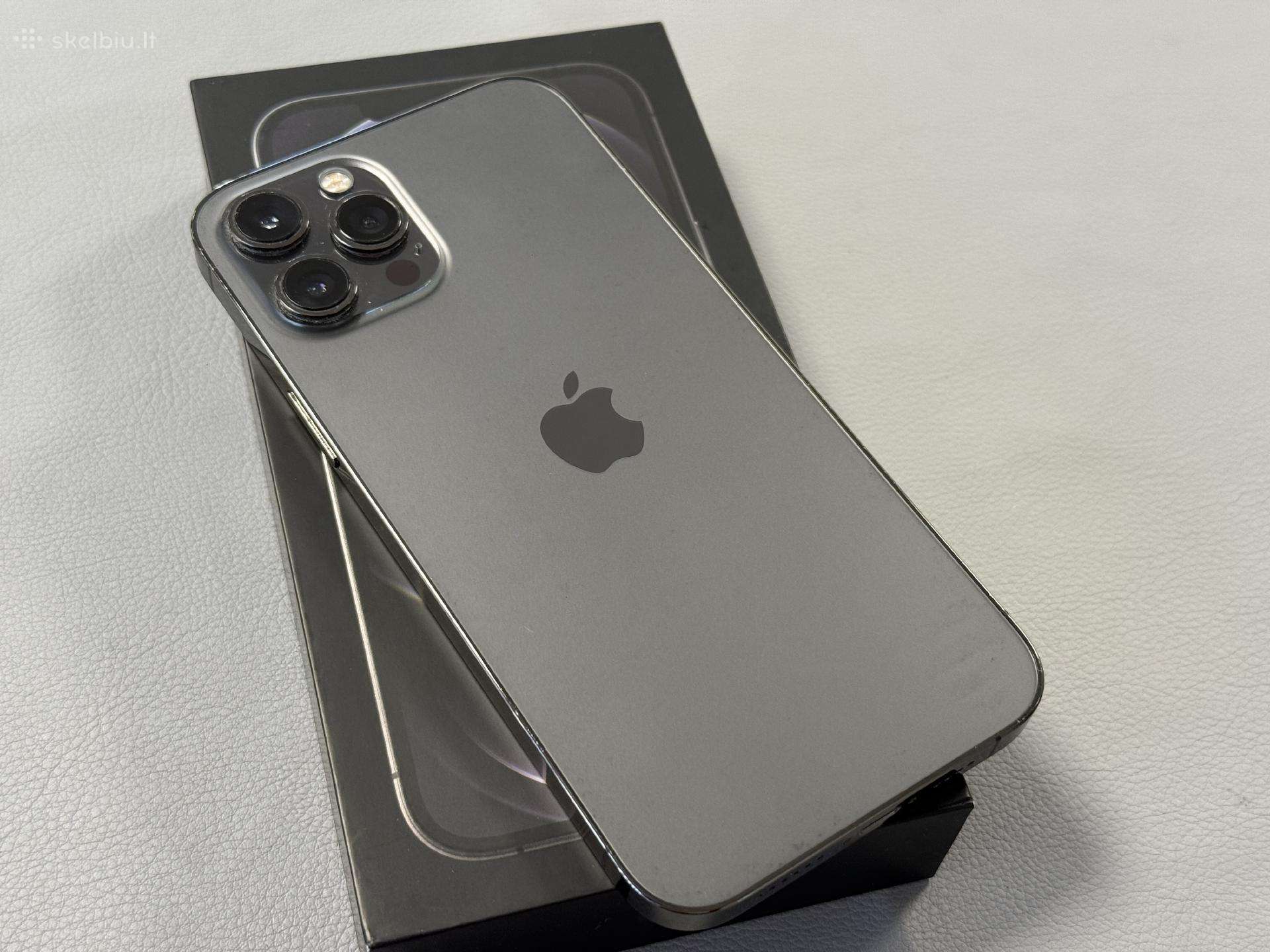 iPhone 12 Pro Max labai geros būklės su 256gb