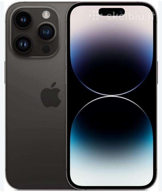 Parduodamas iPhone 14 Pro 256 GB, Space Black