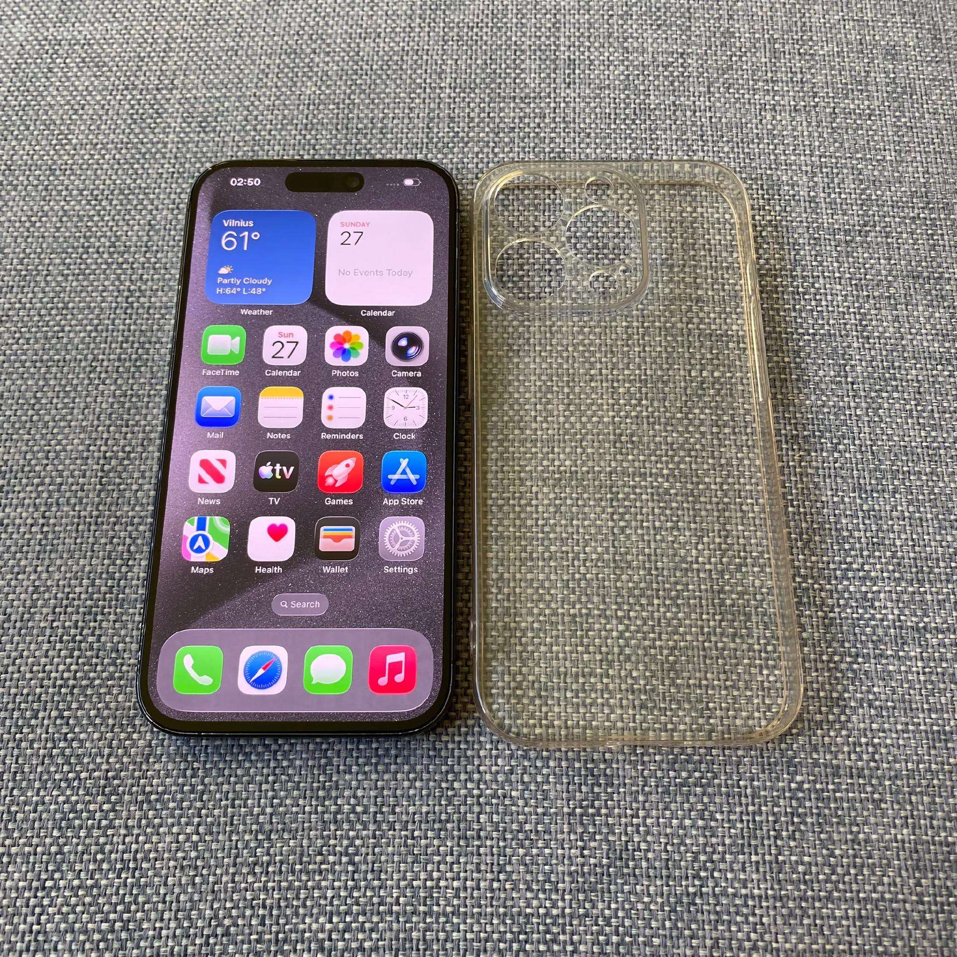 Apple iPhone 15 Pro 256gb Black Titanium