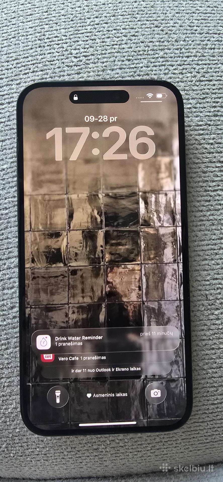 Parduodamas naudotas iPhone 15plus