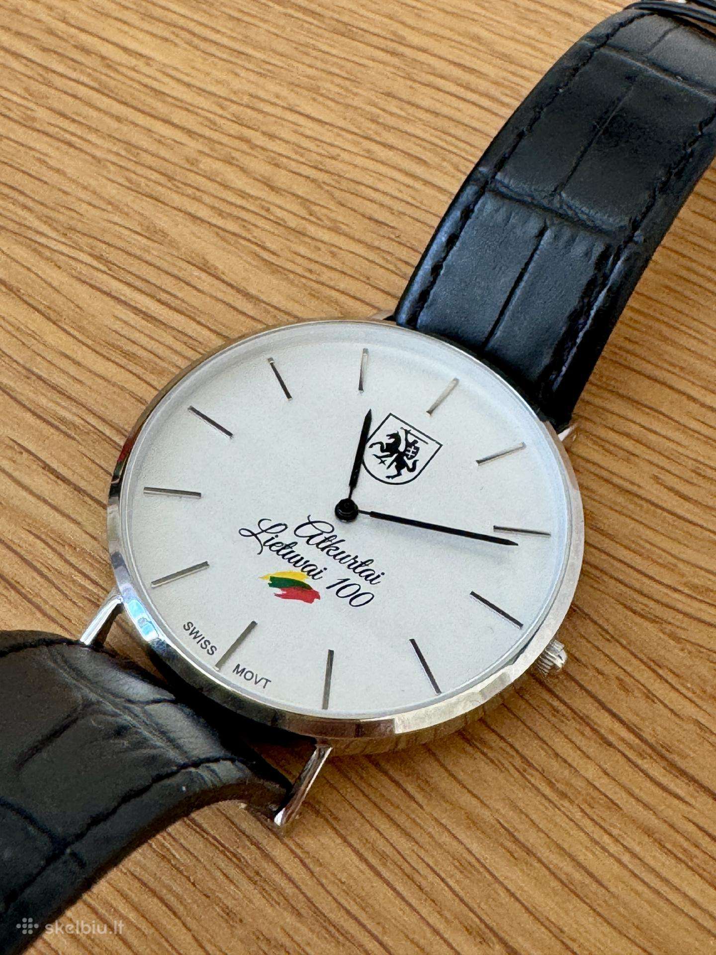 Naujas šveicariško mechanizmo laikrodis