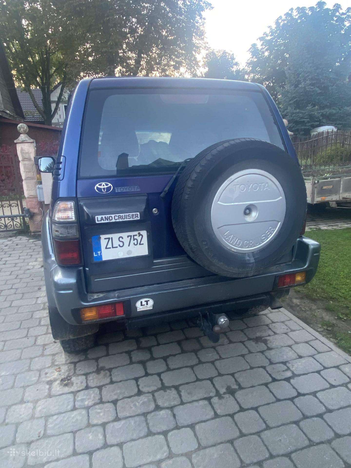 Parduodamas tayota land cruiser