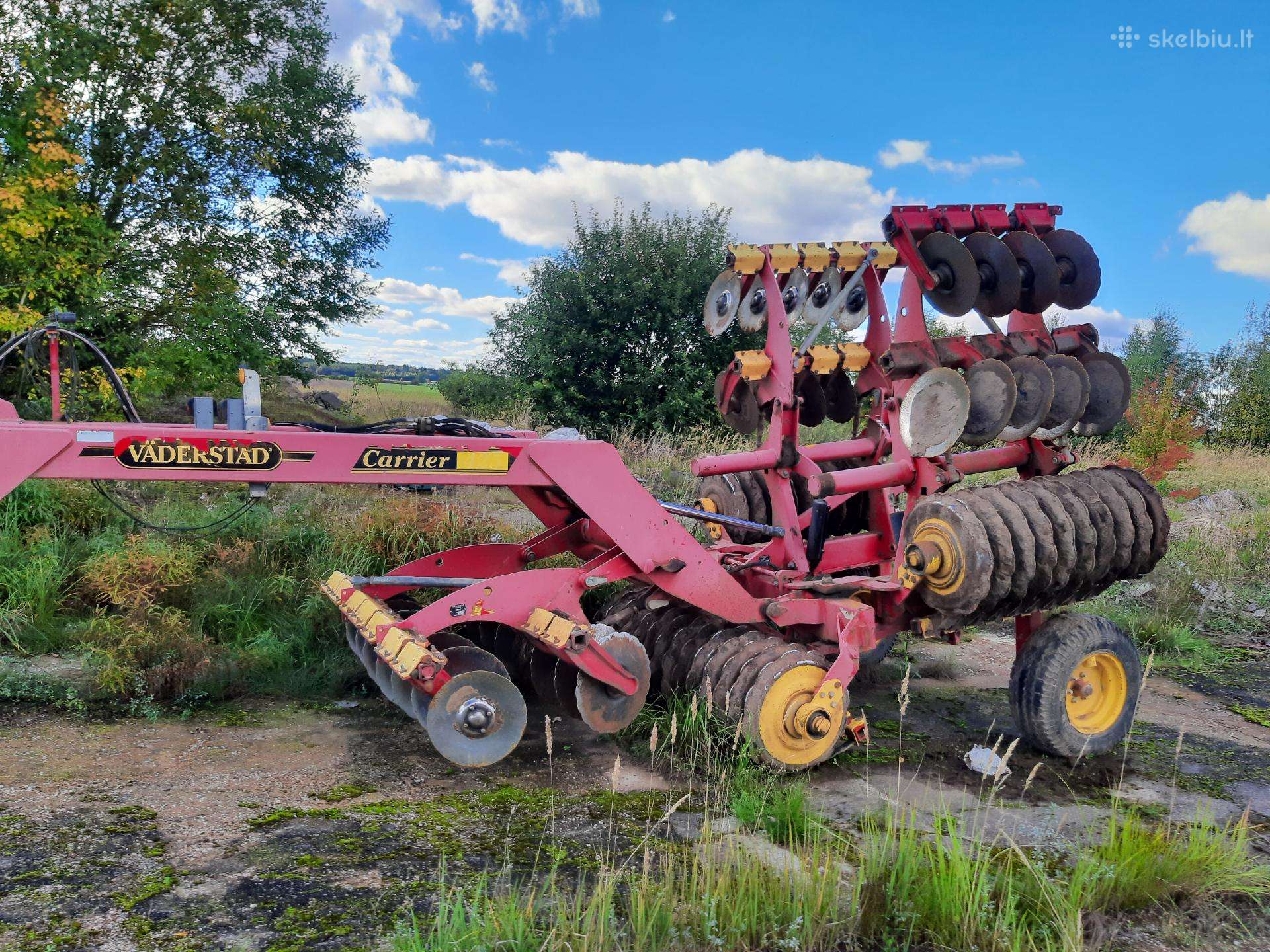 Vaderstad Carrier 425 diskinis skutikas
