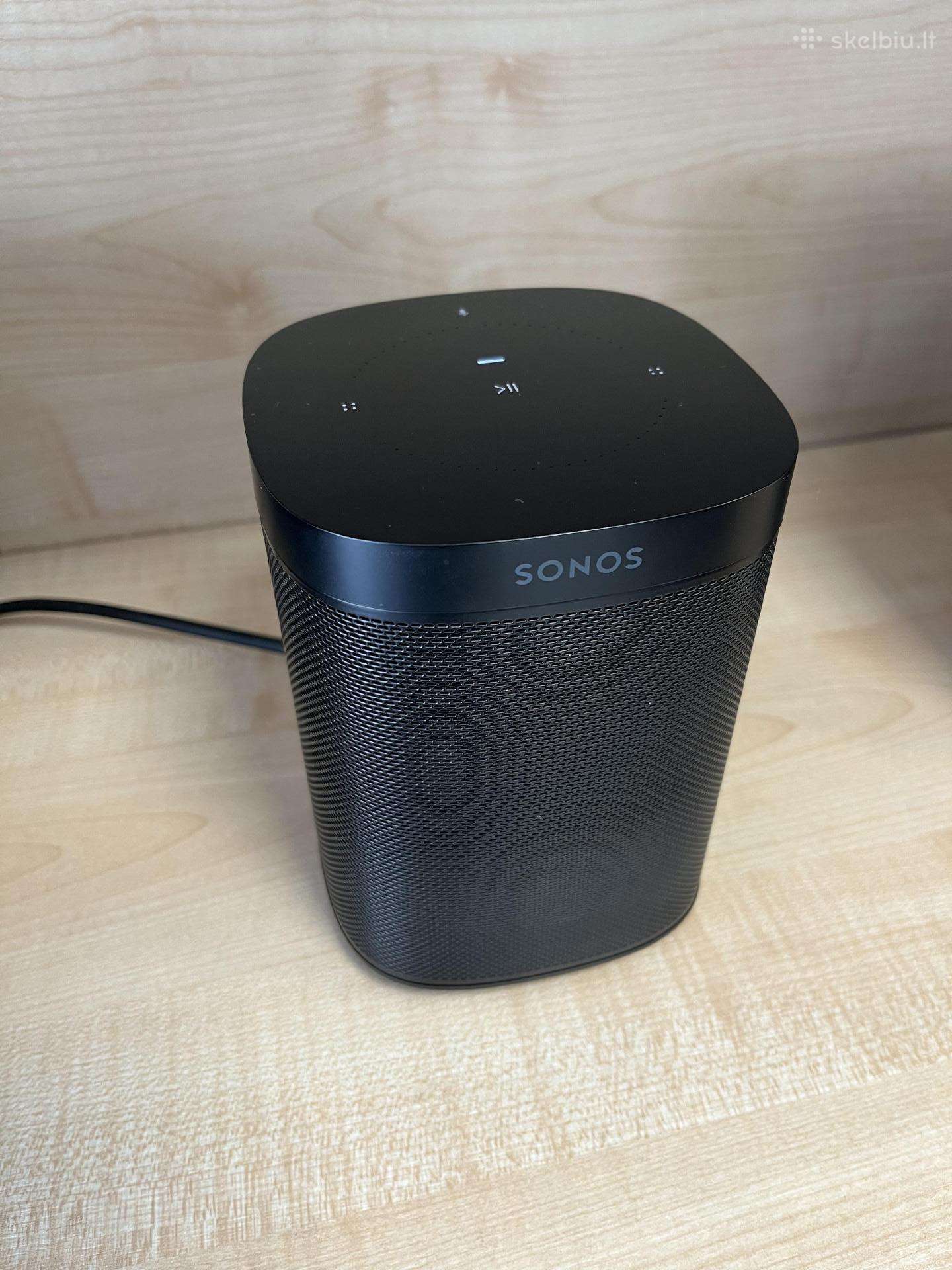 Sonos One Gen 2, išpakuota