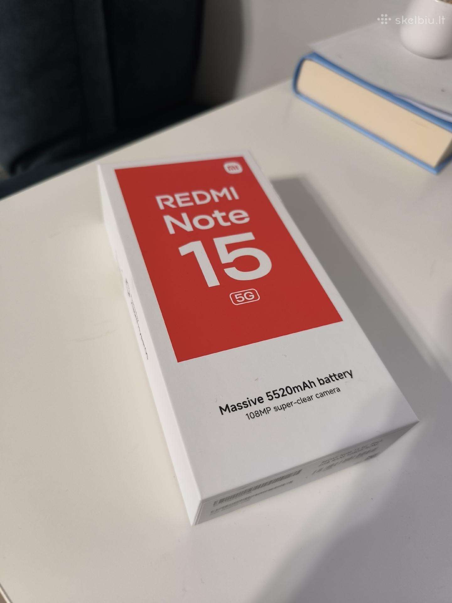 Parduodu naują Redmi Note 15 5G 128gb
