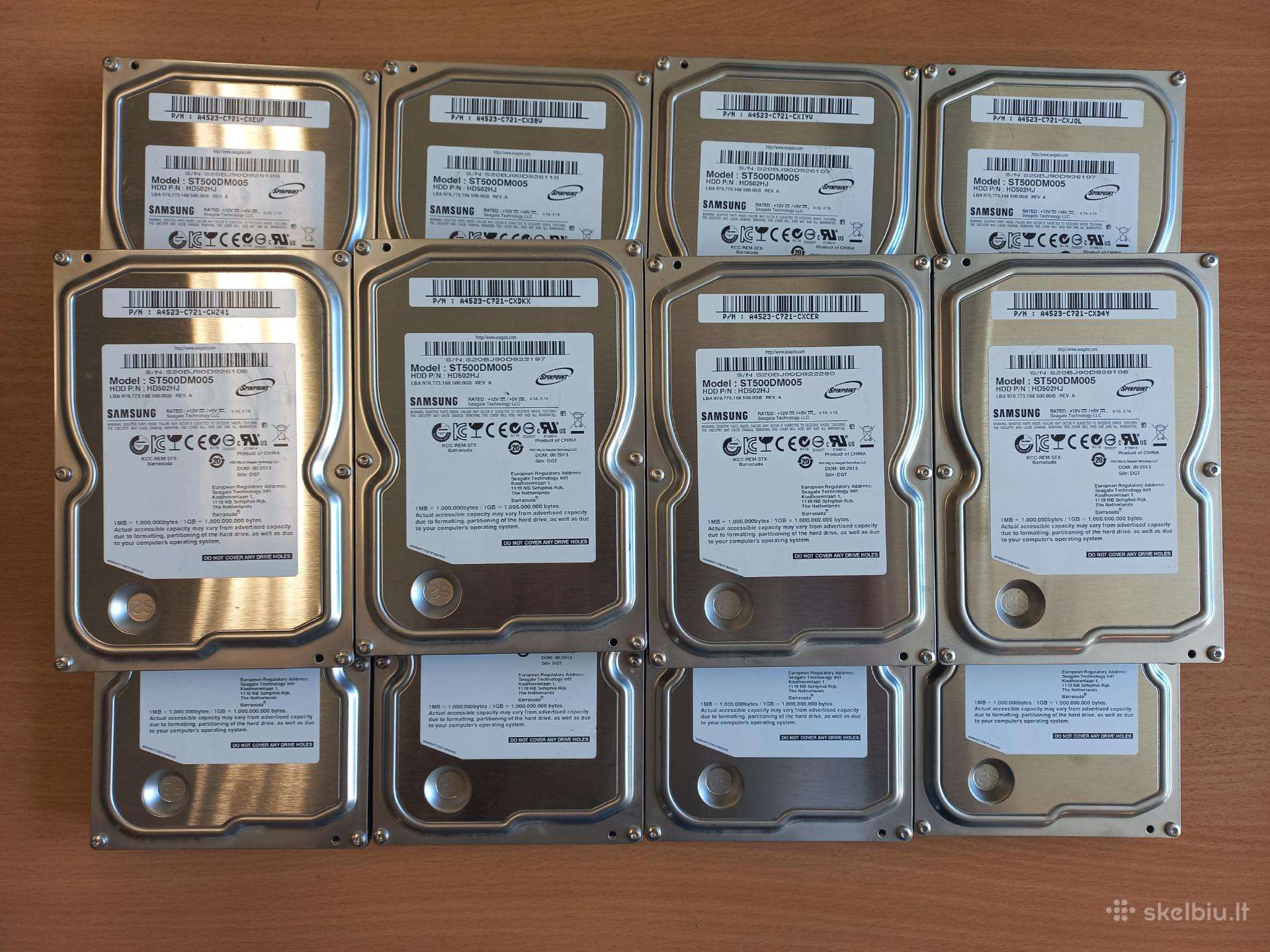 Samsung Spinpoint St500dm005 500 GB Sata HDD 3.5