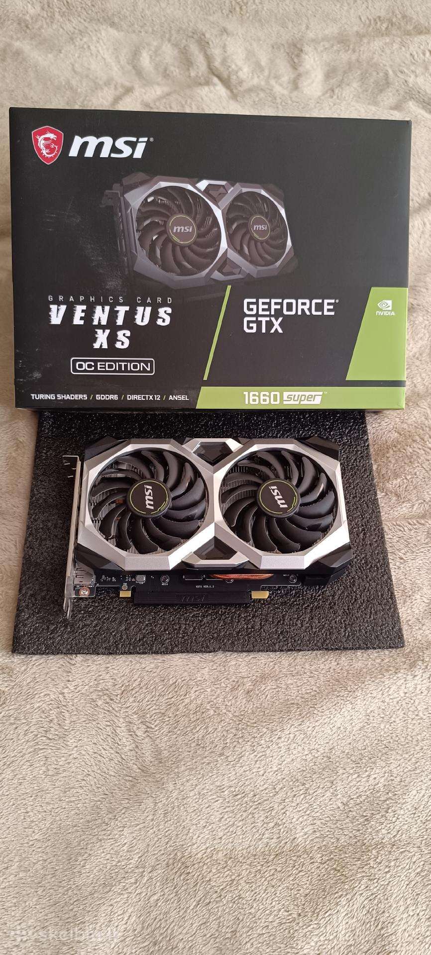Msi Geforce Gtx 1660 Super Ventus XS Oc 6gb