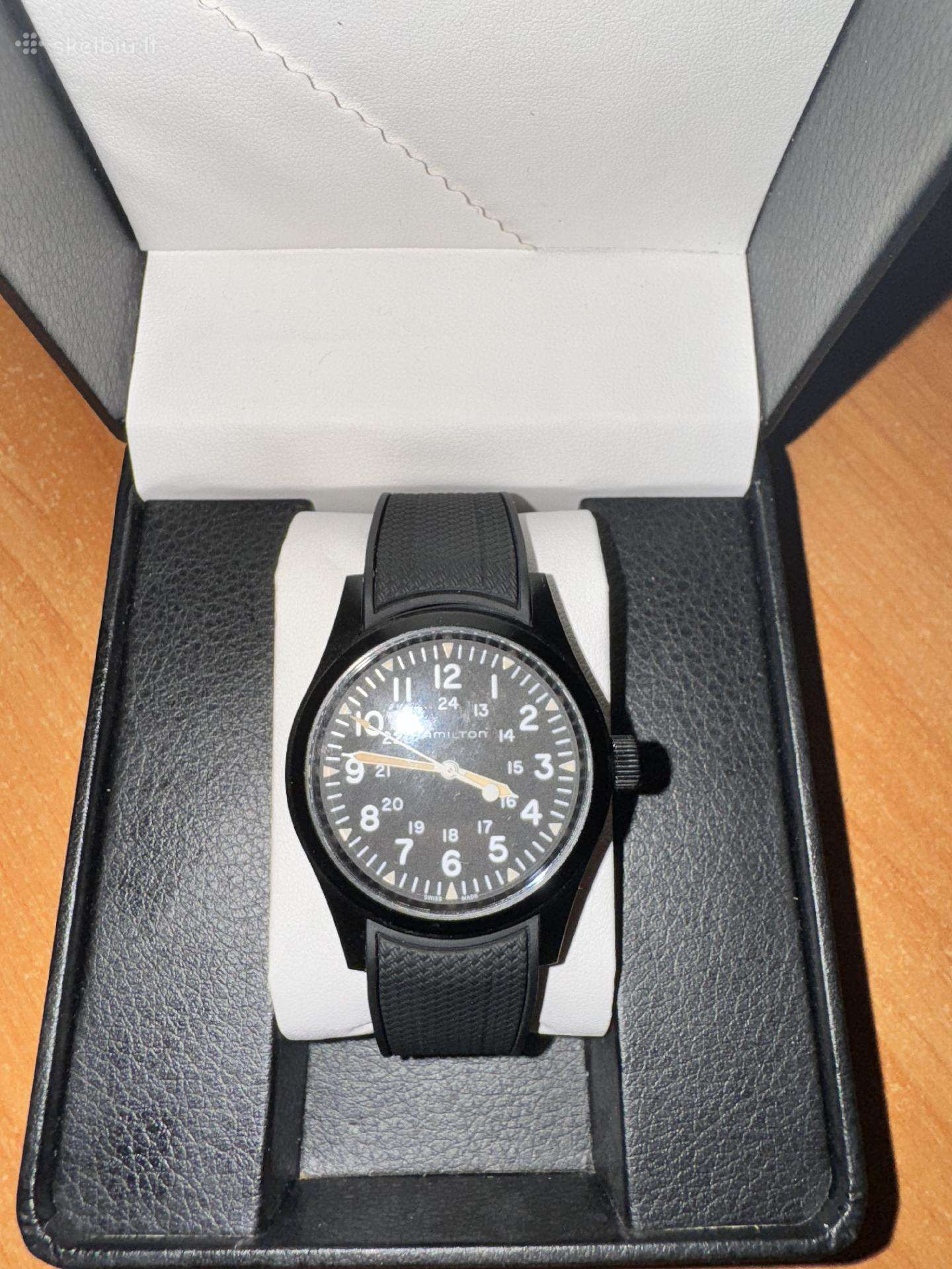 Hamilton khaki field 38 black