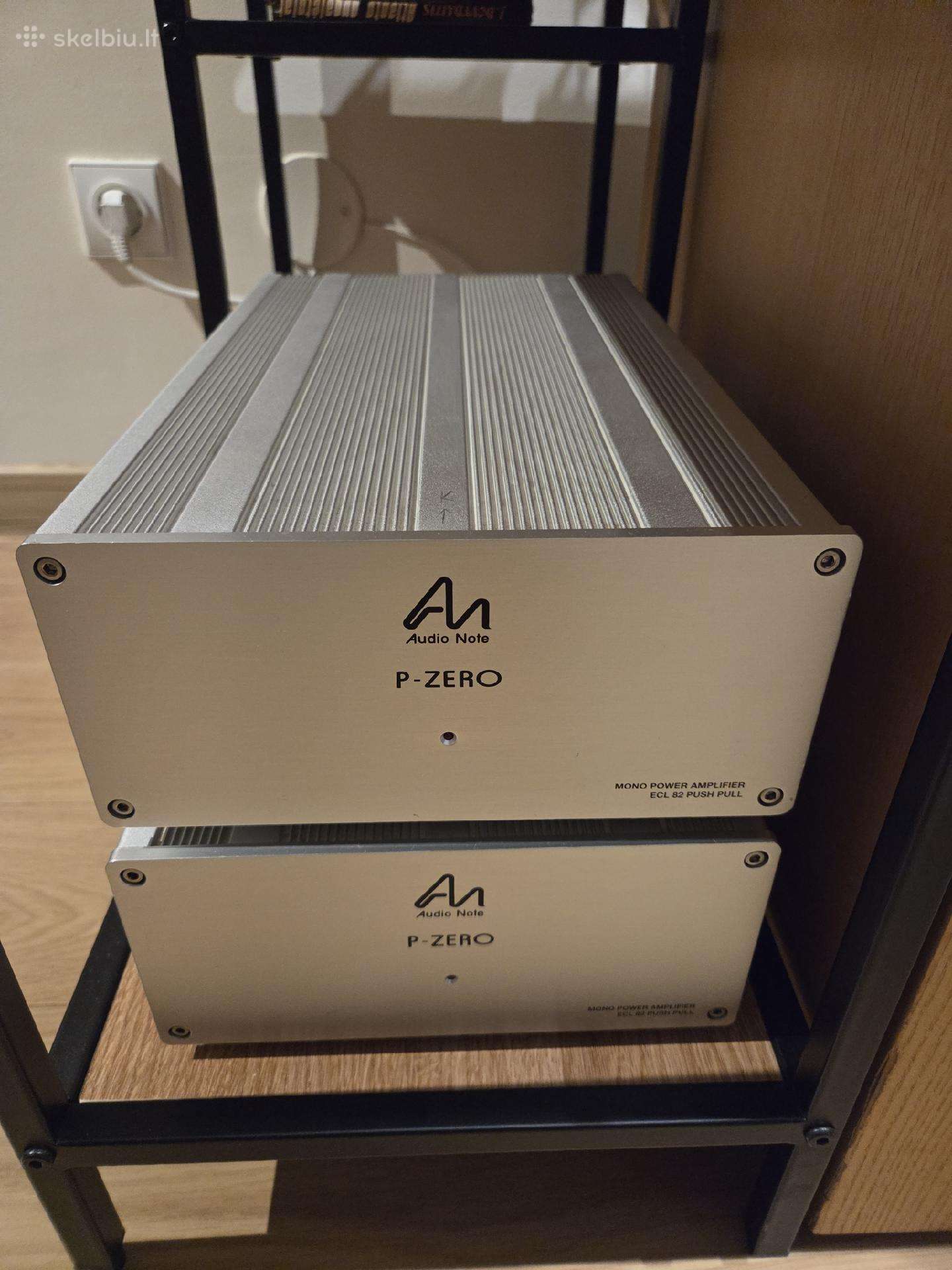 Audio note P zero galios monoblokai