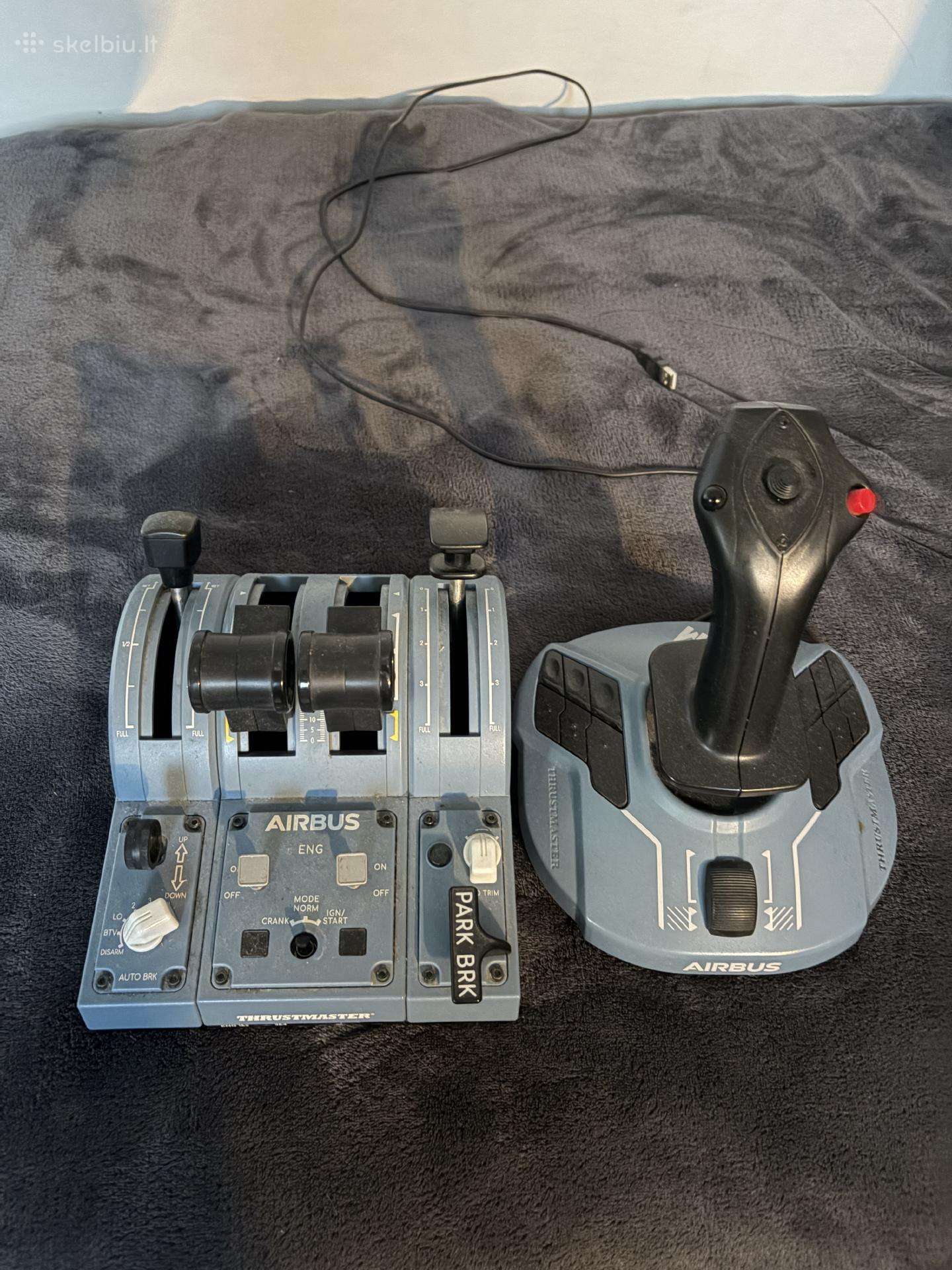 Thrustmaster lektuvo simuliat. valdymo pultai