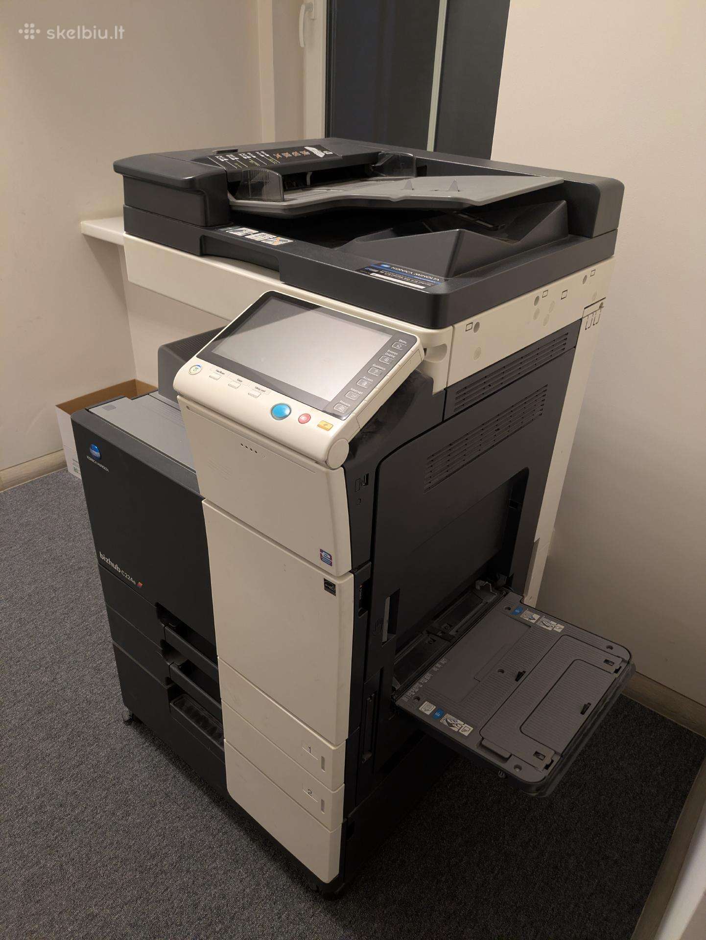 Konica Minolta Bizhub C224e + dažai