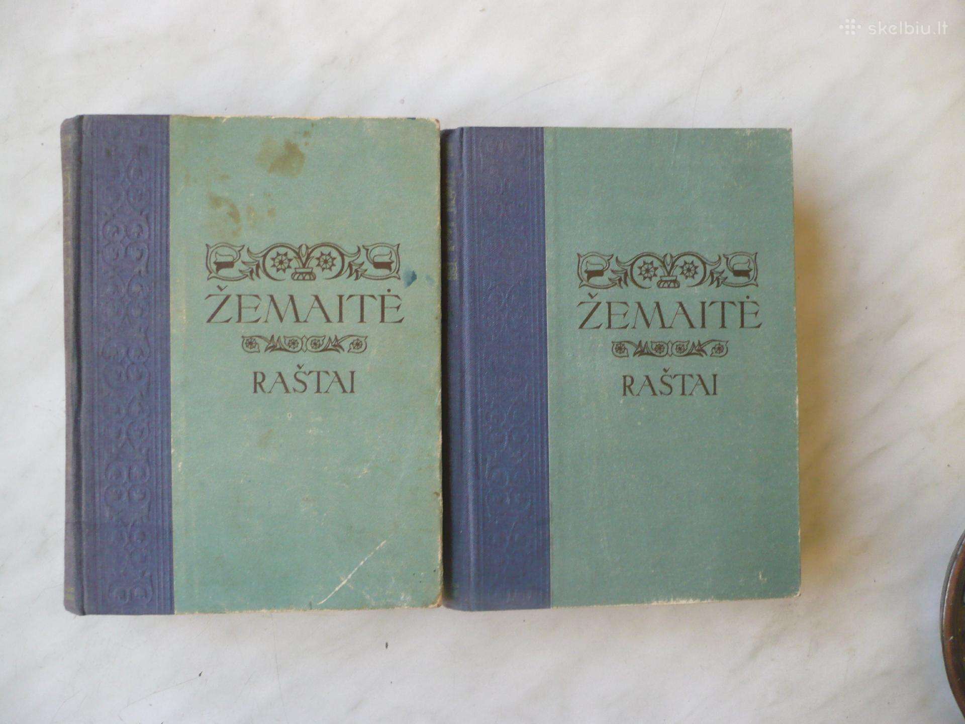 Žemaitė - Raštai II - III tomai 1948m