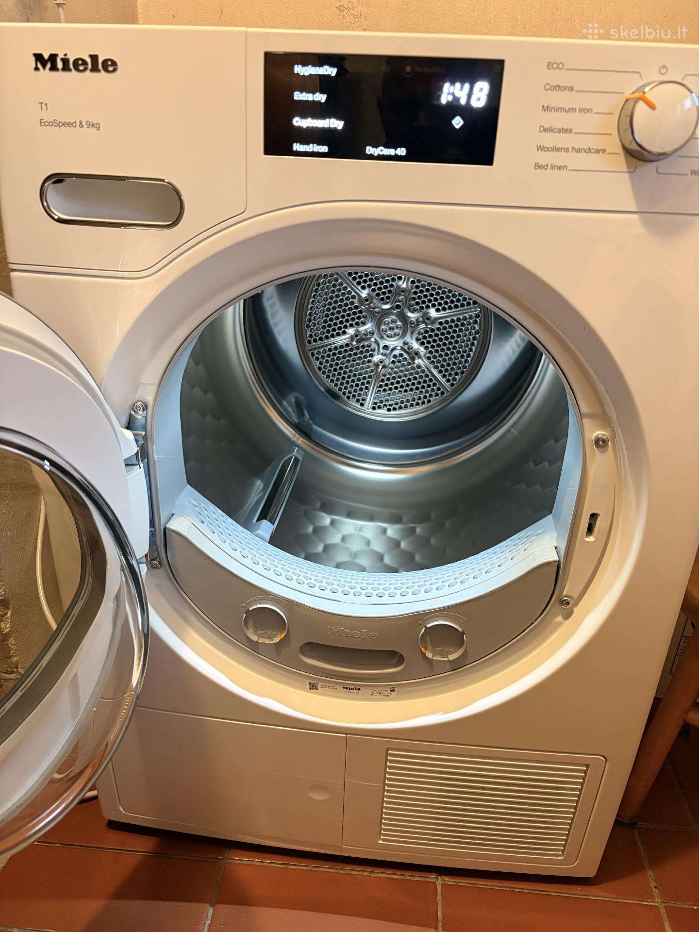 Miele Twh780wp džiovyklė 9 kg, su garantija