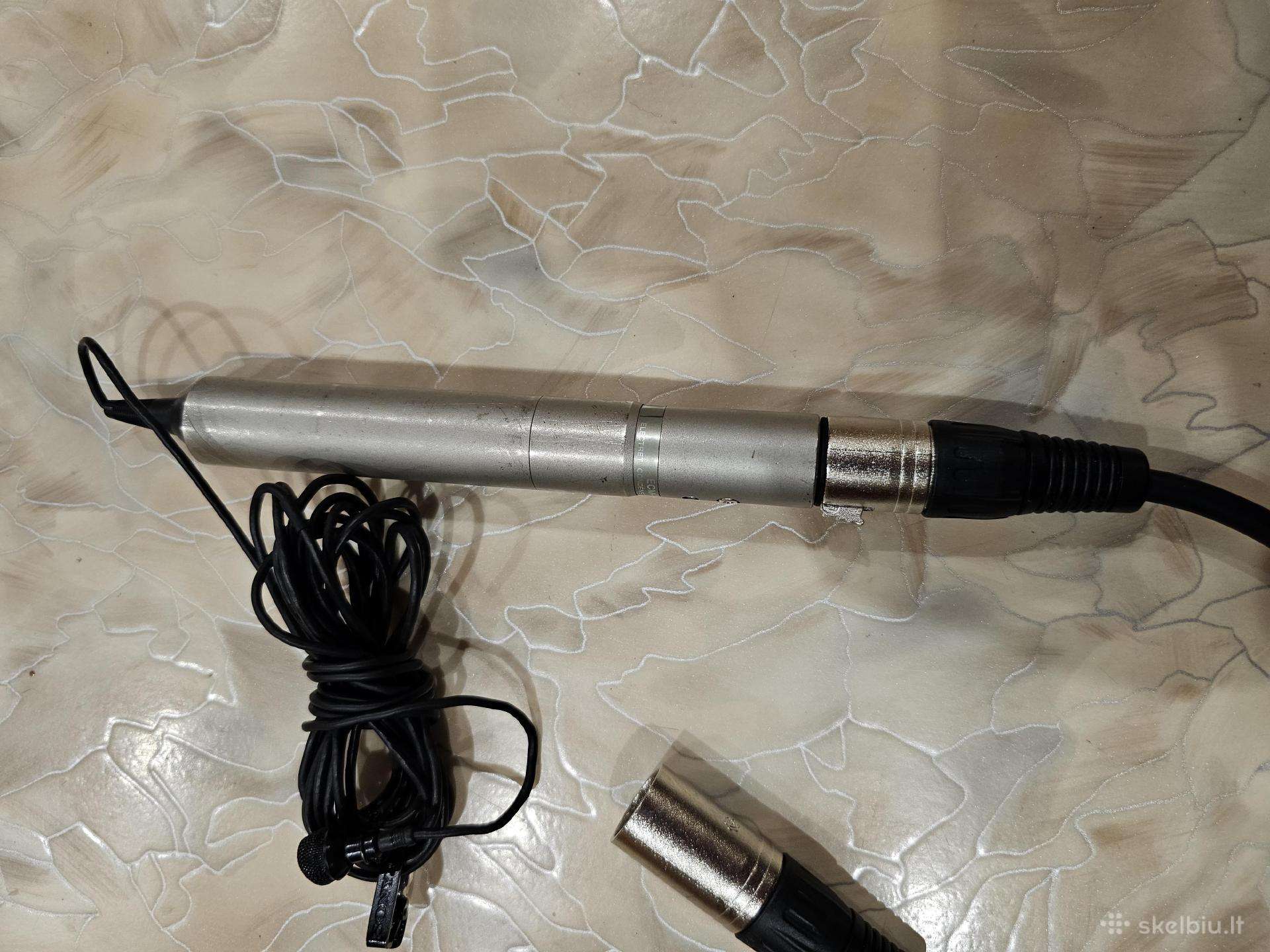 Profesionalus lapelinis mikrofonas Sony Ecm-77b