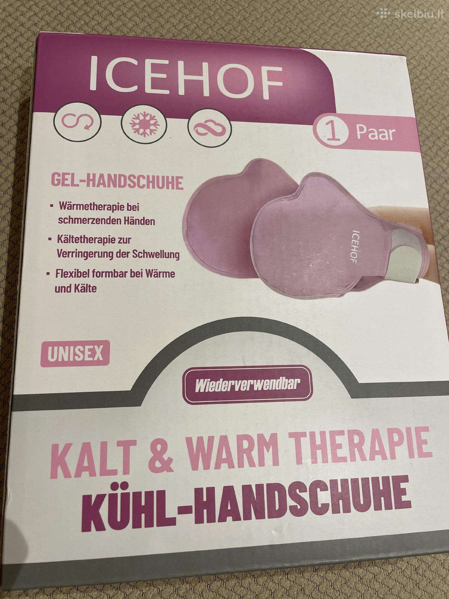 Šaldančios pirštinės ir šlepetės chemoterapijai