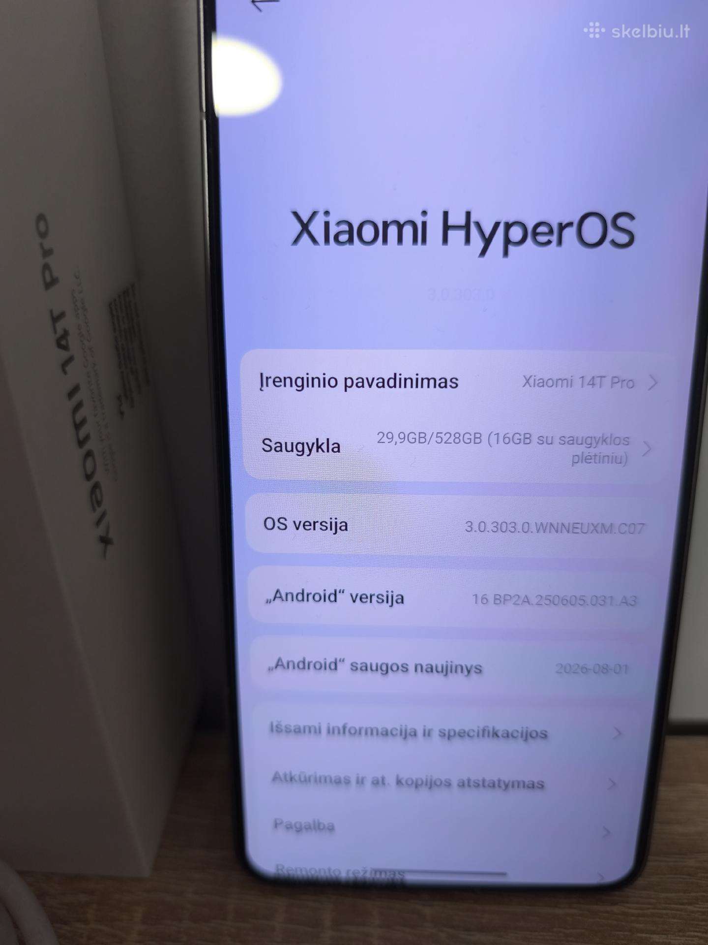 Xiaomi 14t Pro Titan Gray 12gb RAM 512gb Rom