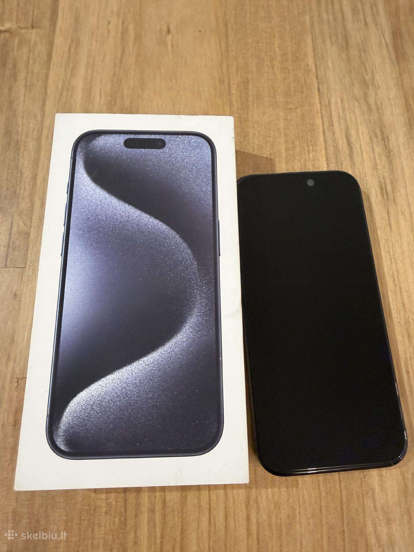 Apple iPhone 15 Pro 256 GB Blue Titanium – 90%