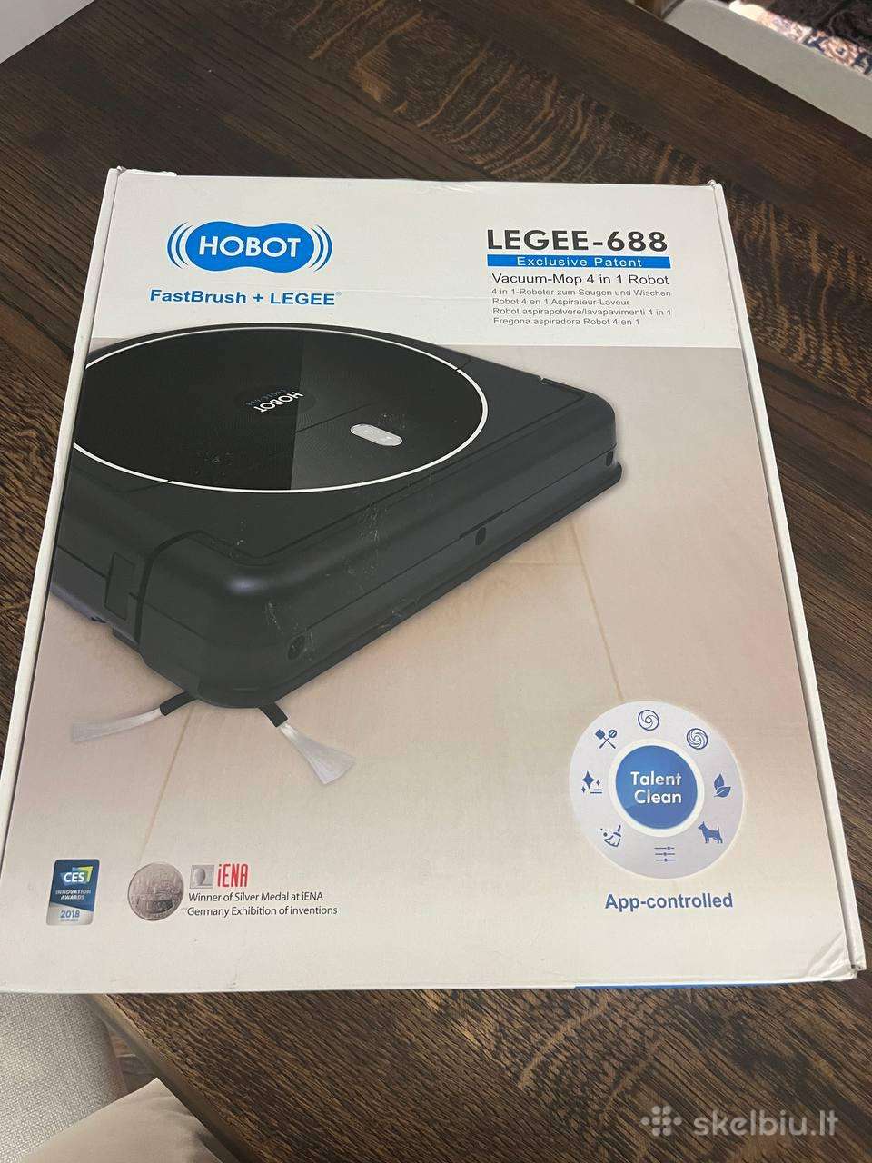 Robotas-dulkių siurblys Hobot Legee-688