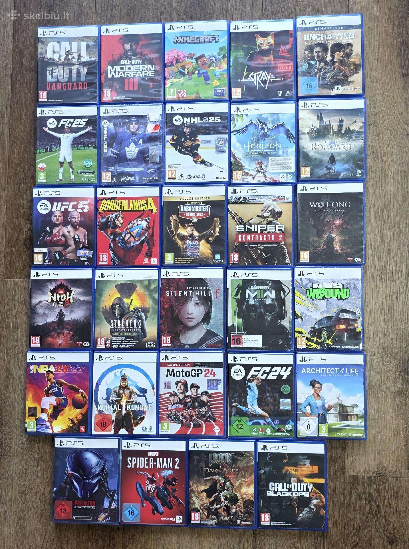 Playstation 5 žaidimai
