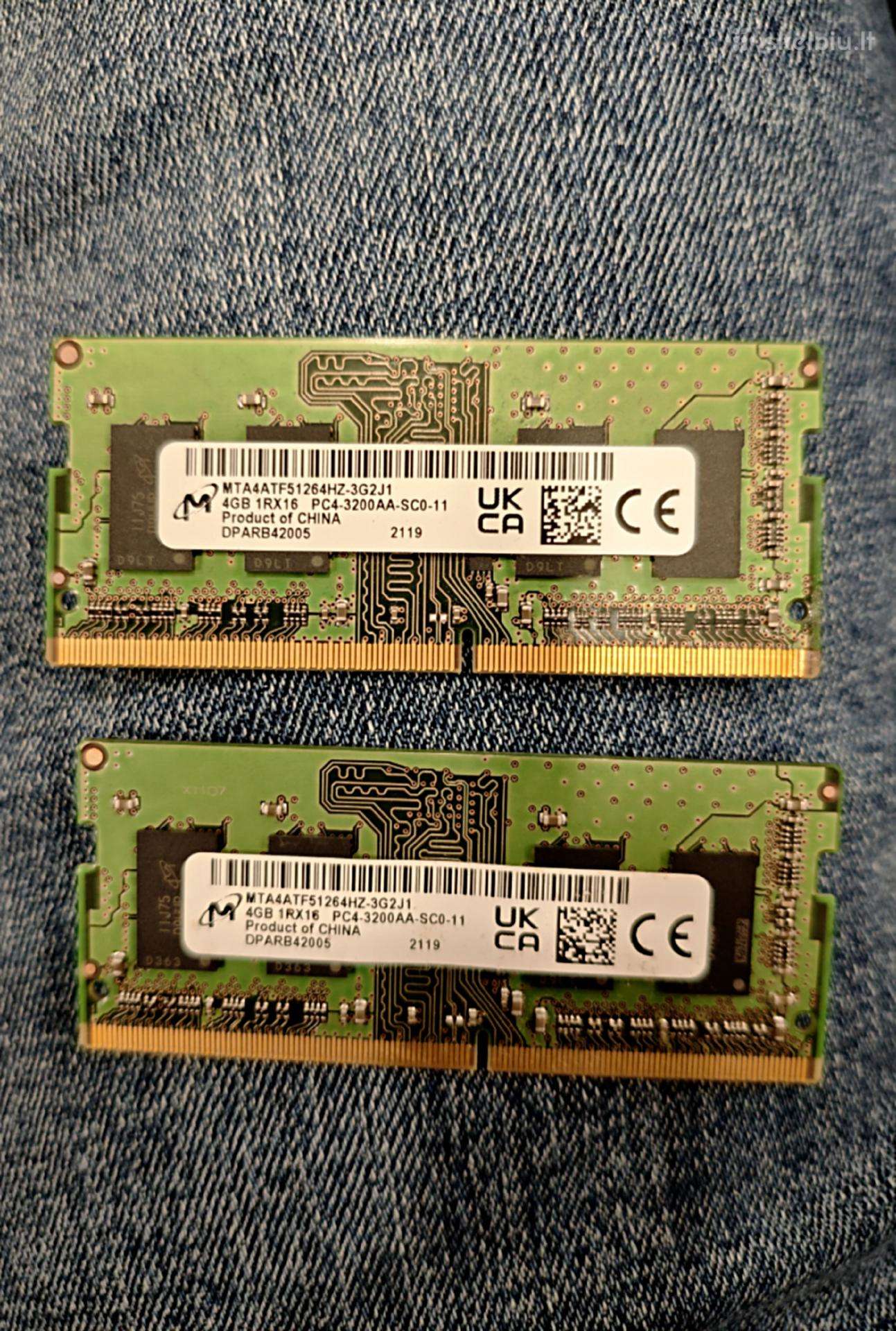 Micron 8 GB (4gb X 2) Ddr4-3200 So-dimm RAM