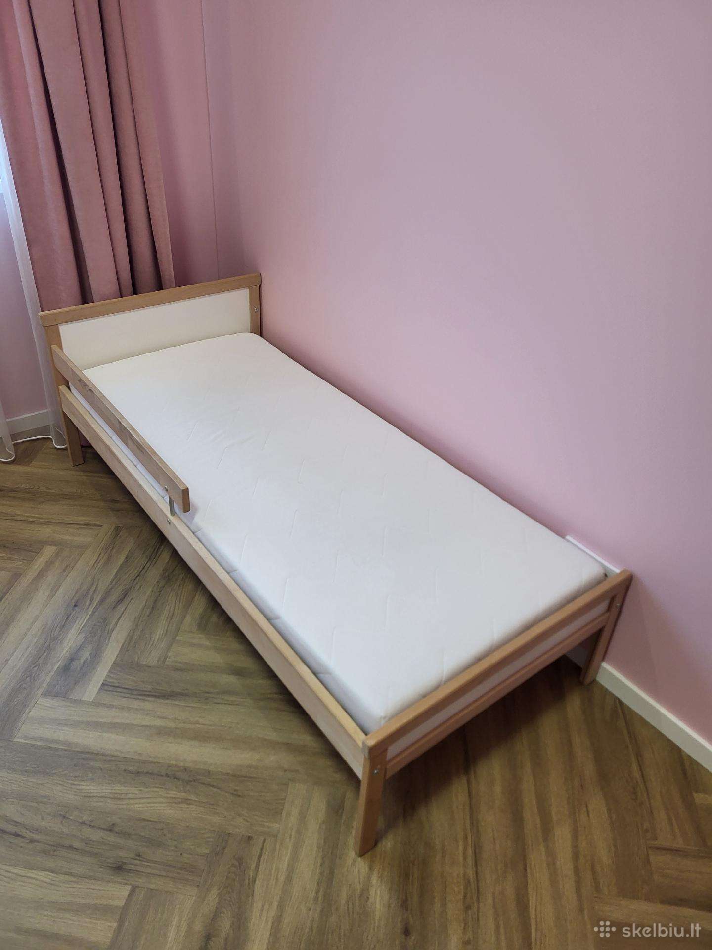 Ikea Vaikiška Lova Su Čiužinuku