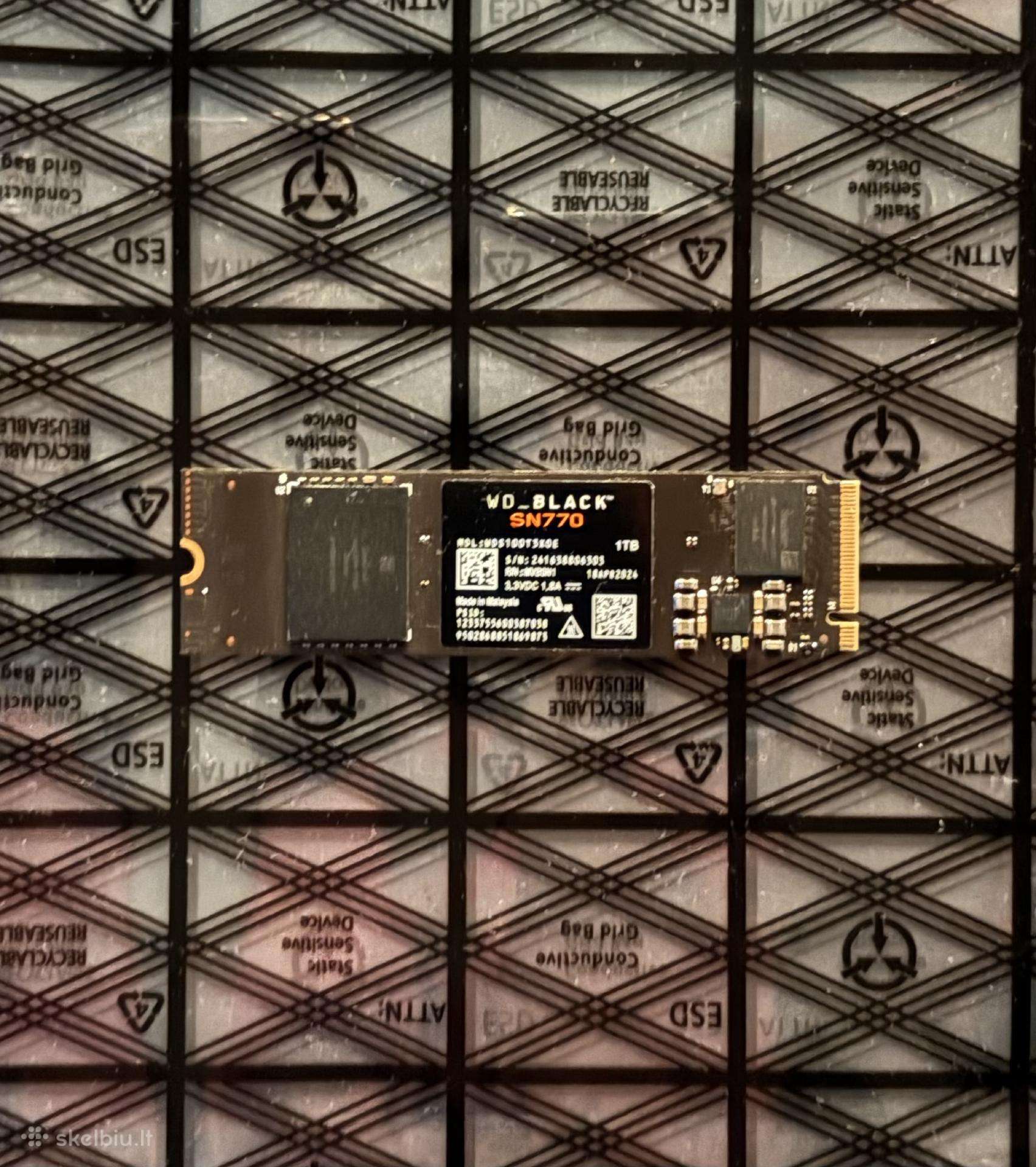 Wd Black Sn770 1tb Nvme SSD (m.2 2280, Pcie 4.0)