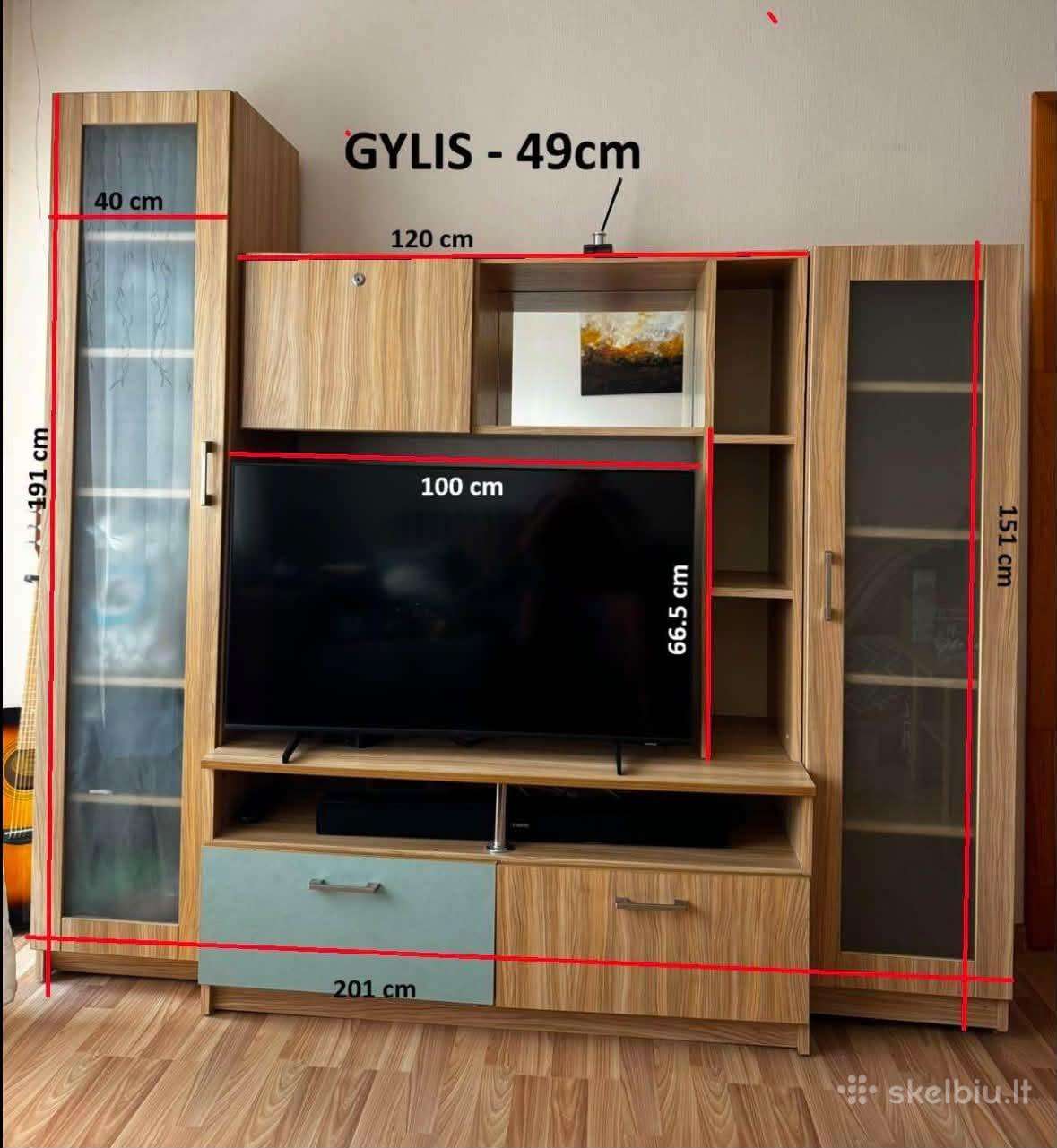 Nebrangiai! tik 100€ sekcija+staliukas+kilimas