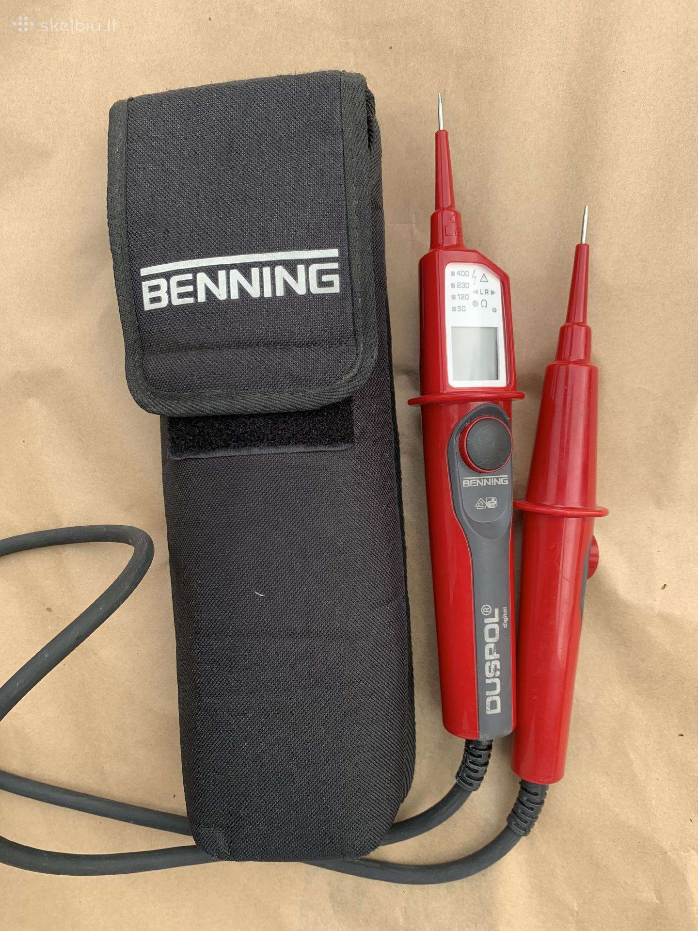 Įtampos testeris Benning Duspol Digital