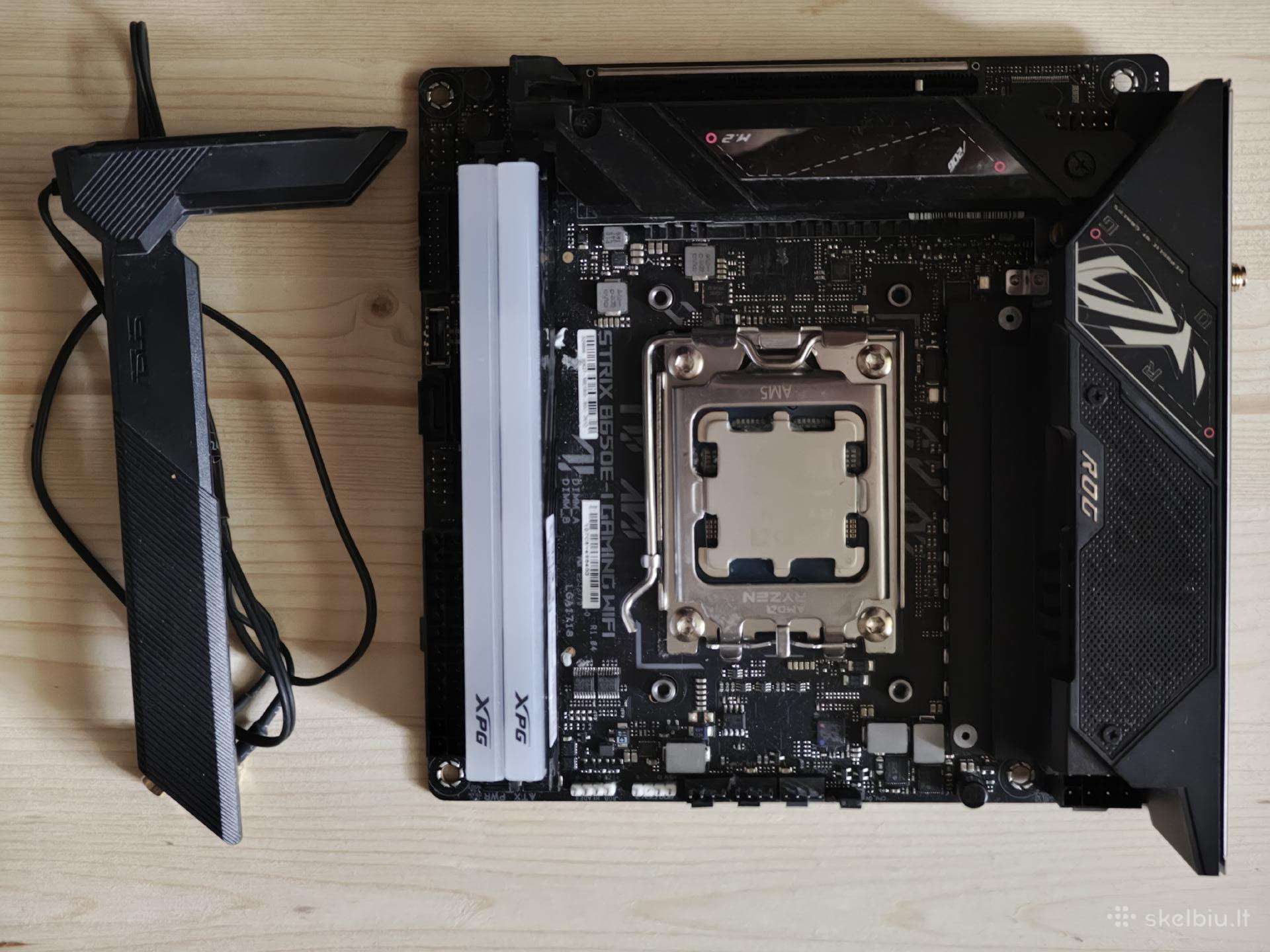 Ryzen 7 9700x , B650 Itx, 48gb Ddr5 ir kt.