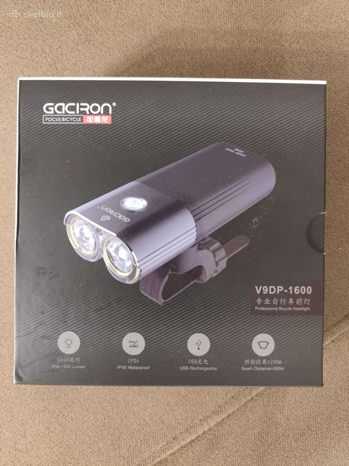 Gaciron v9dp-1600 dviracio prozektorius