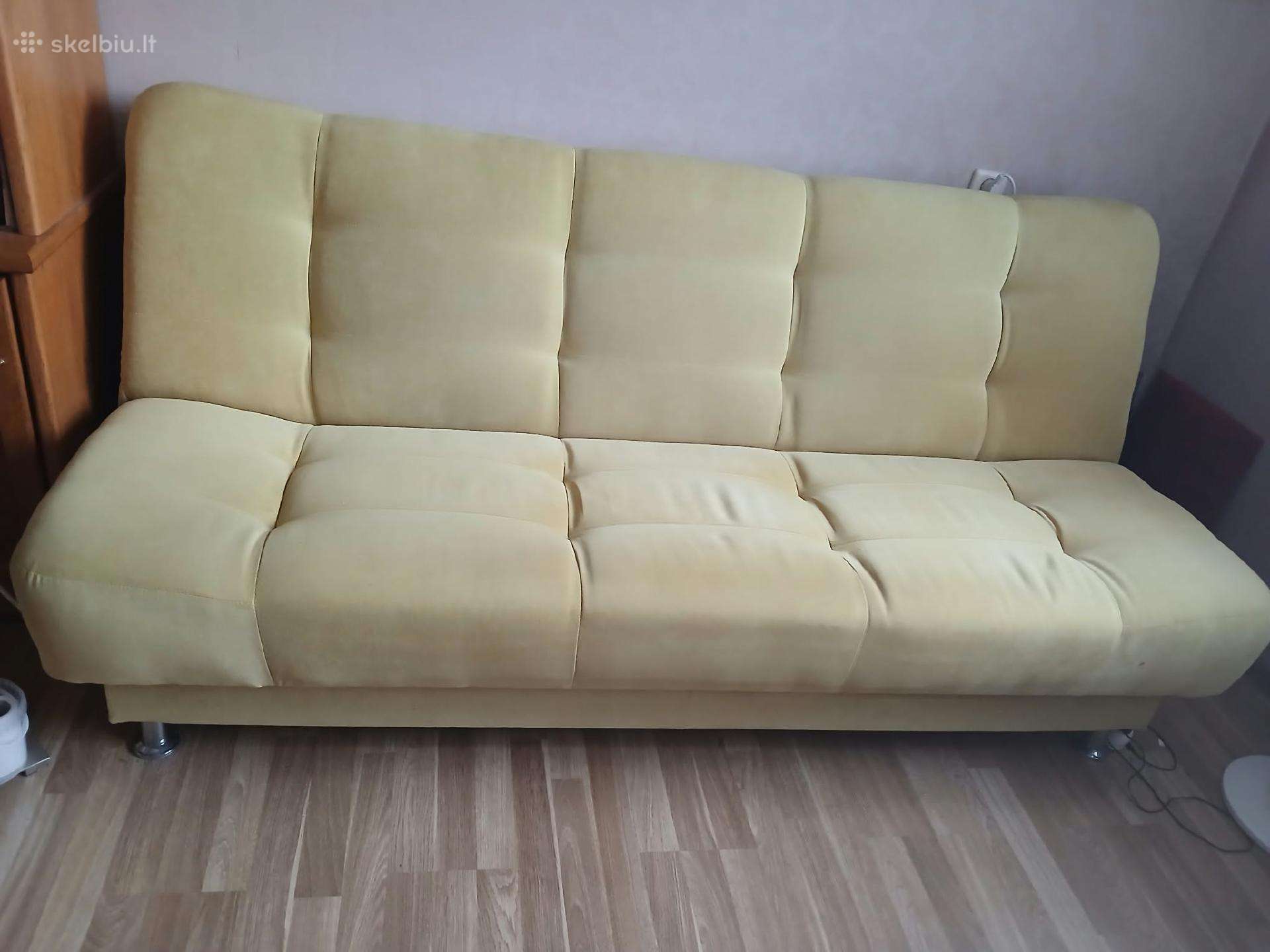 Sofa lova su patalynės dėže