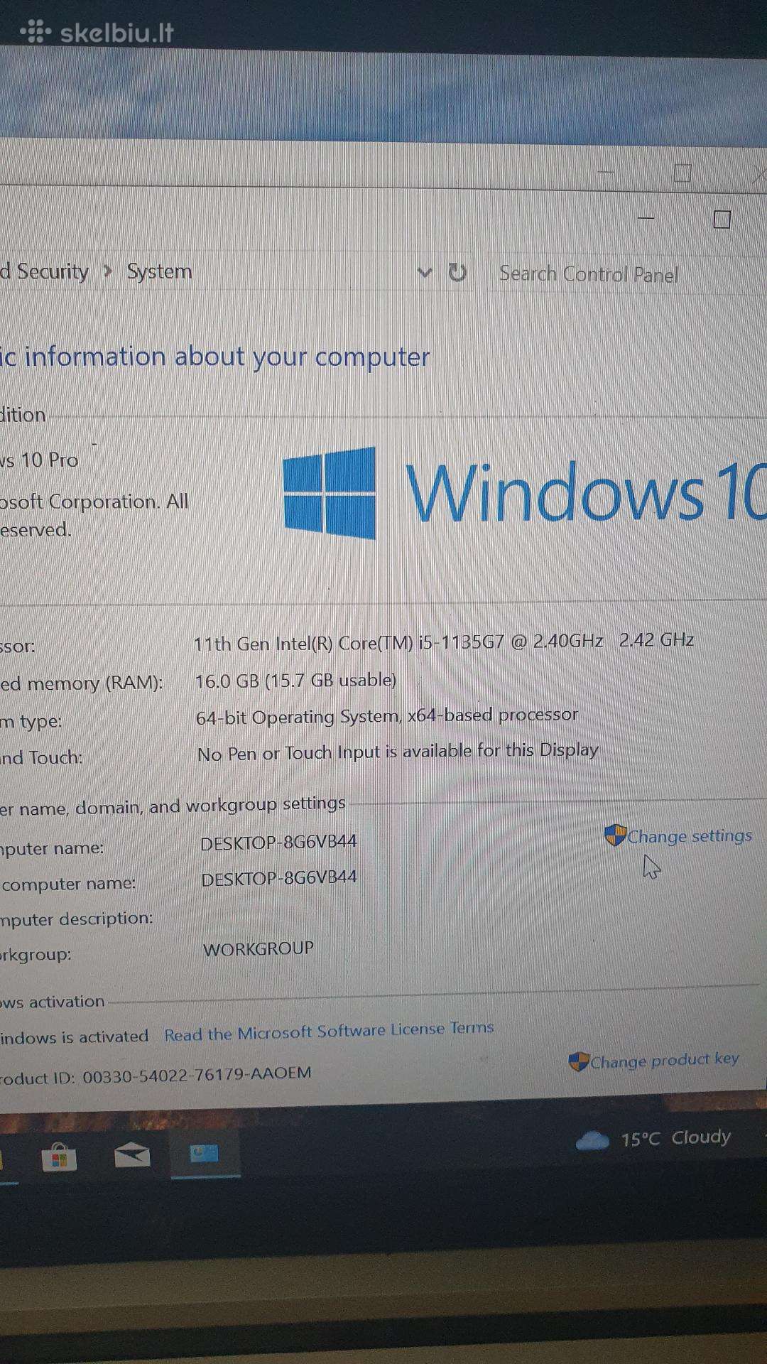 Hp elitebook 830 8g i5(11)