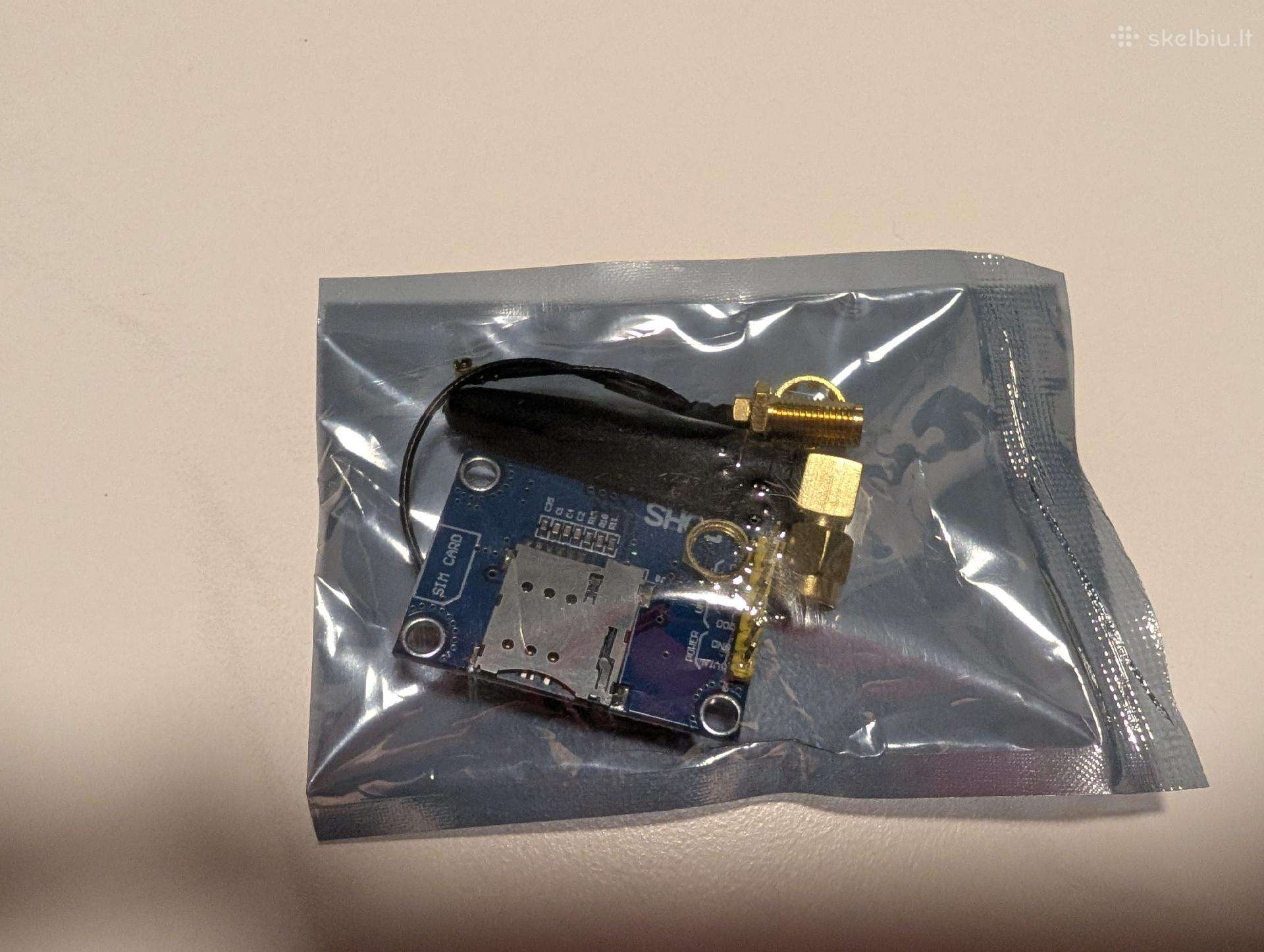 Sim800l Gsm/gprs moduli su Sim ir antena