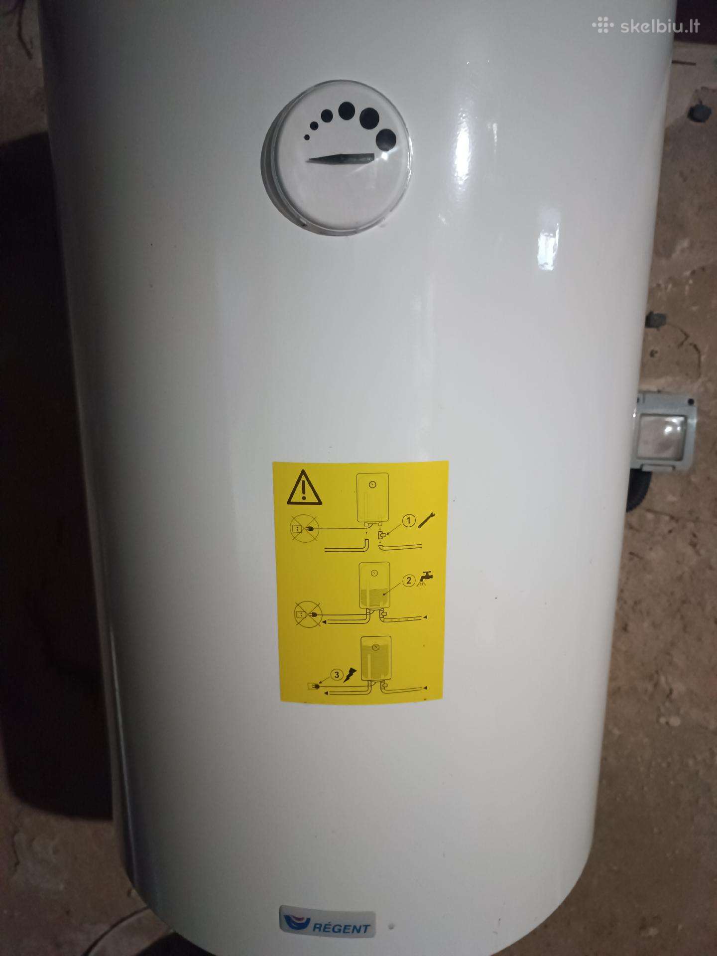 Boileris, vandens šildytuvas Regent 80 Vr