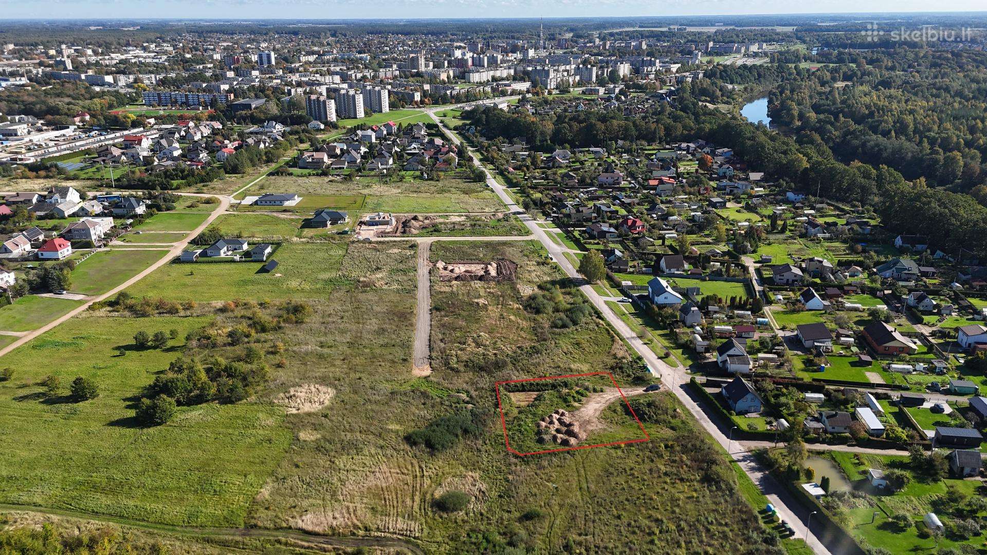 Parduodamas namų valdos sklypas Žemupio g.