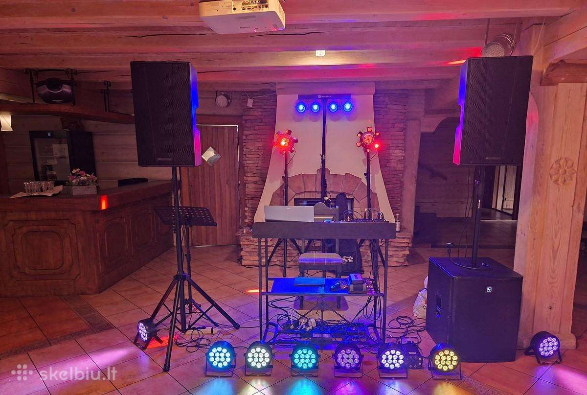 Garso aparatūros ir šviesų nuoma Vilniuje