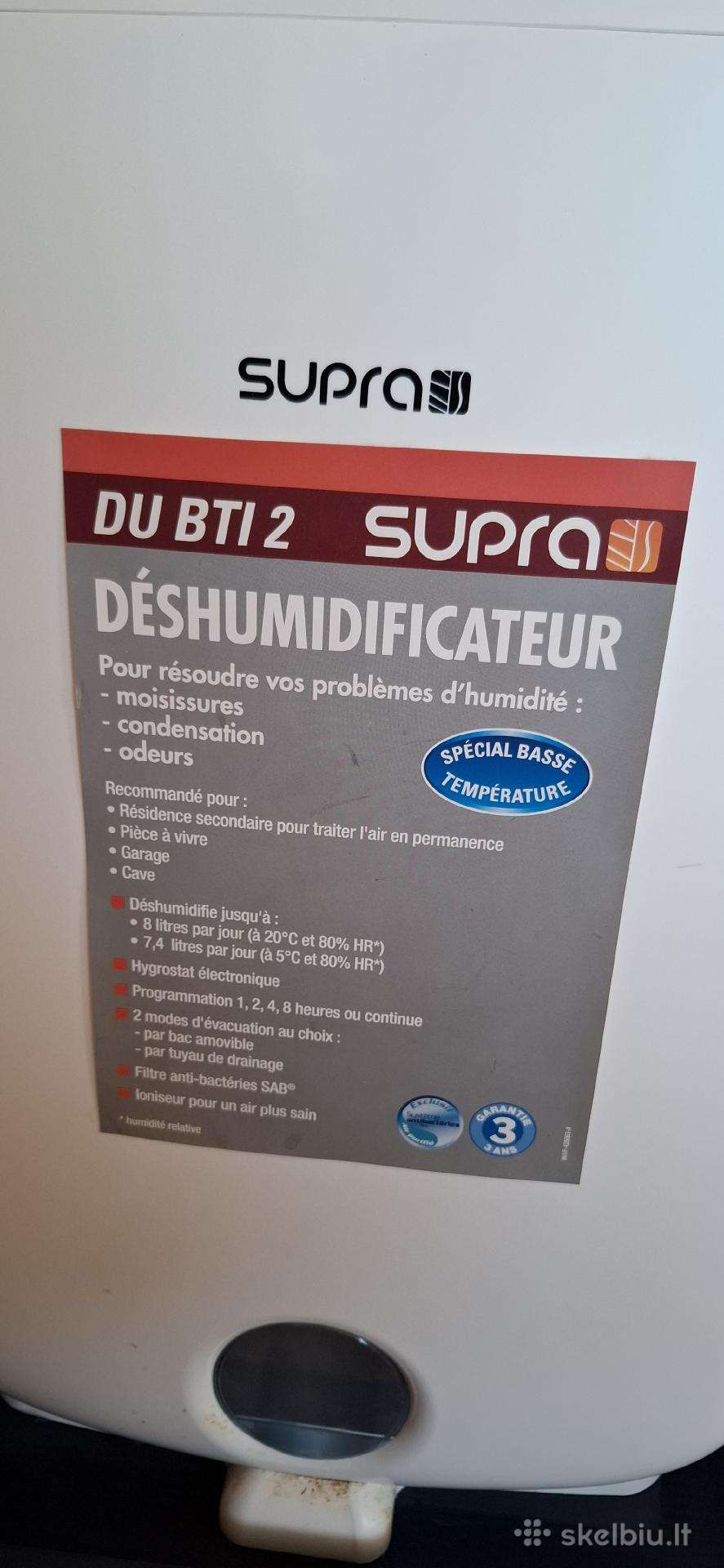 Dregmes rinktuva Supra Du Bti2