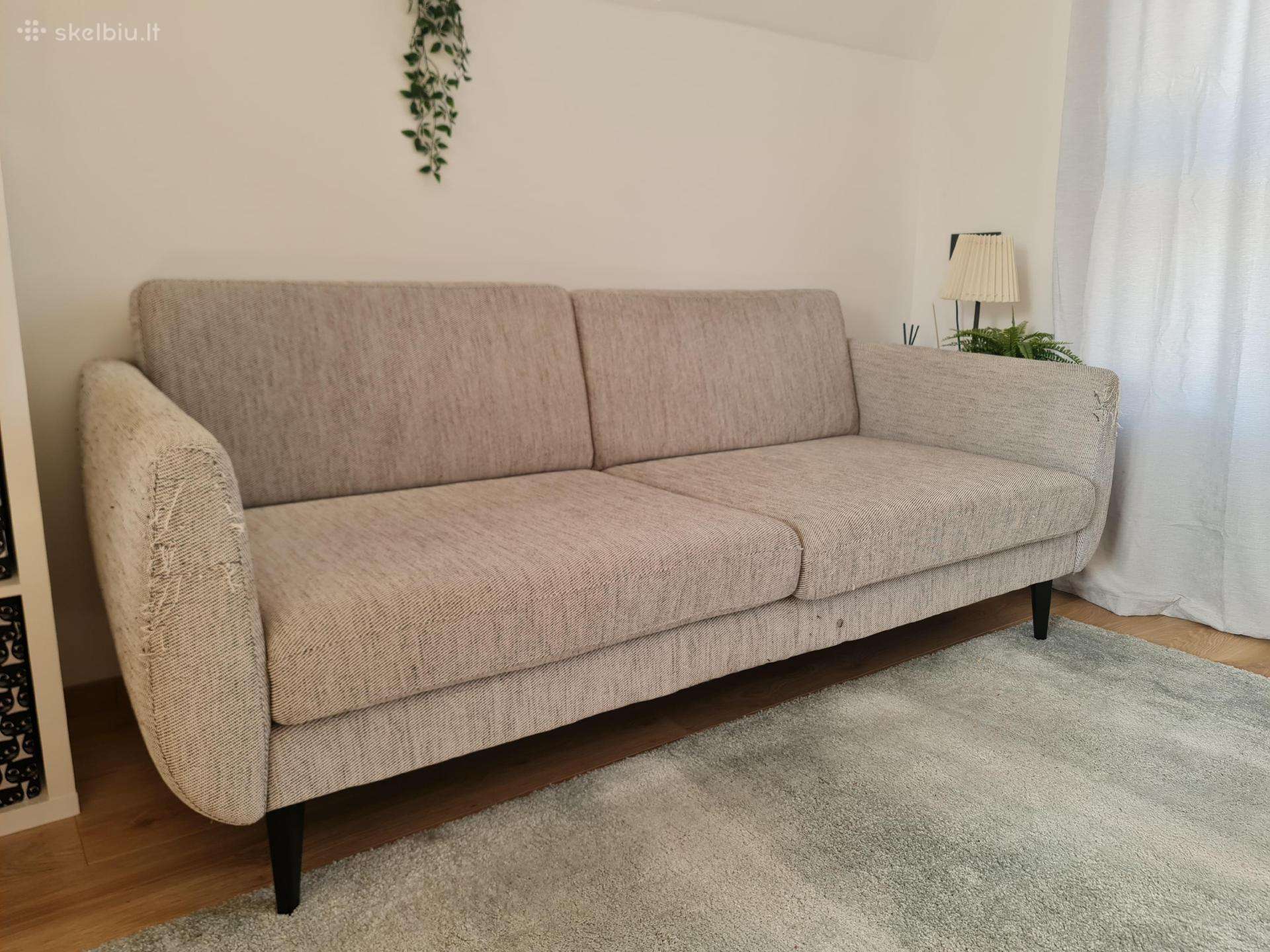 Ikea 3 vietų sofa
