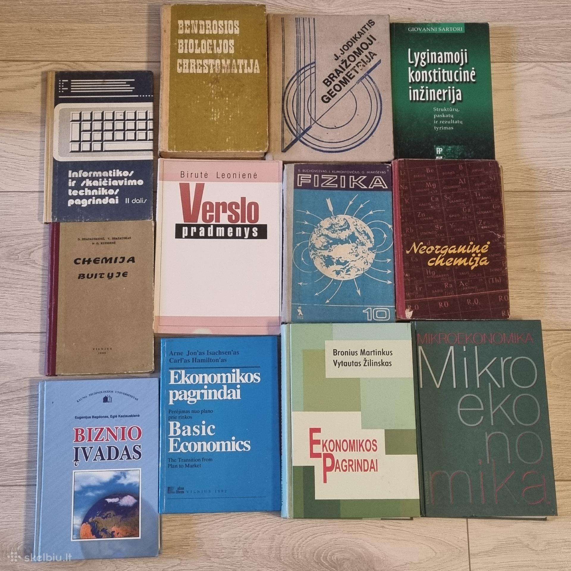 Lietuvių kalba įvairios knygos