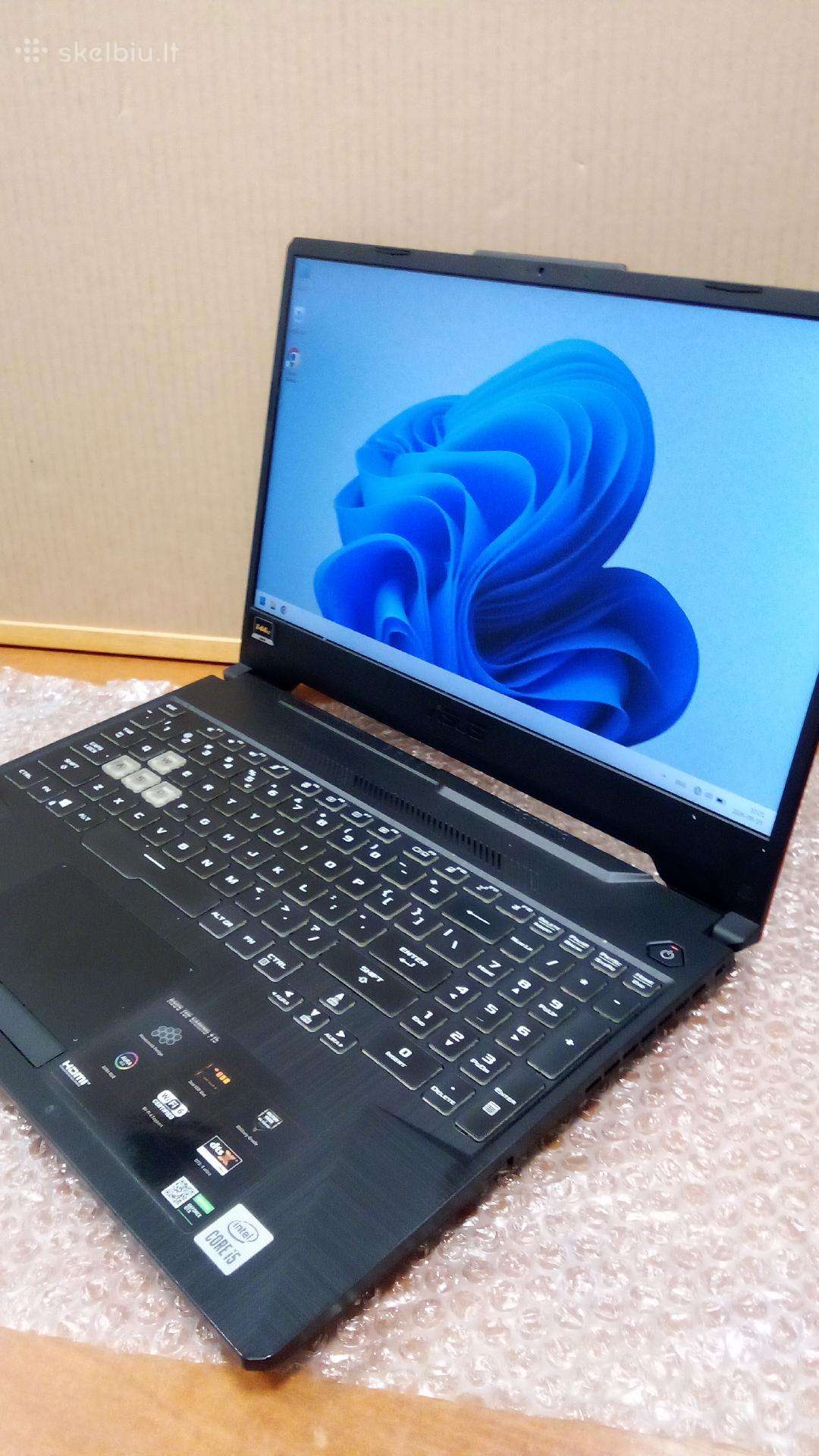 Asus Tuf F15 i5 16gb 512nvme Gtx 1660ti, garantija