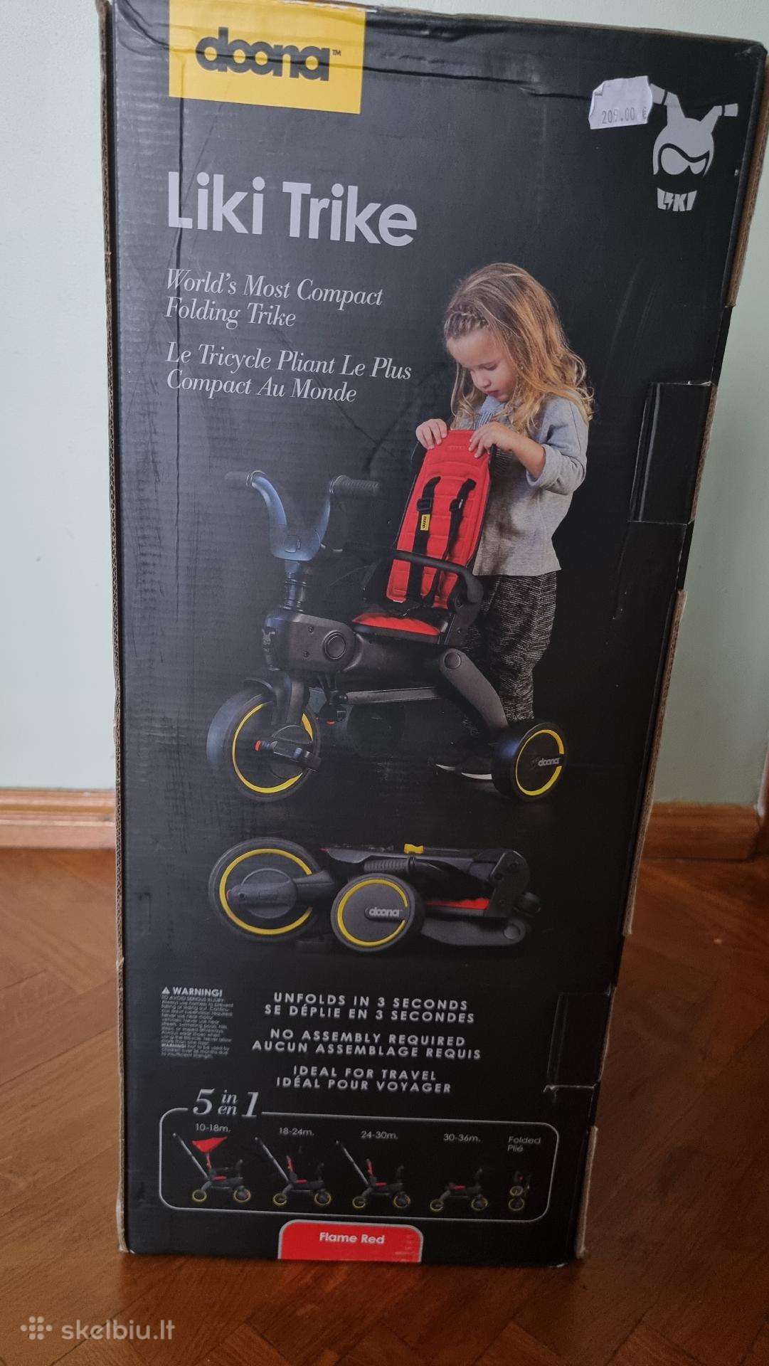 Vaikiškas dviratukas transformeris