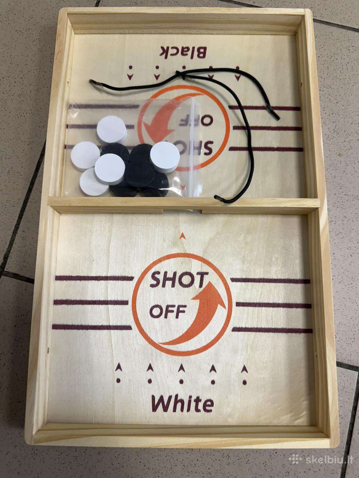 Medinis stalo žaidimas „Shot Off“