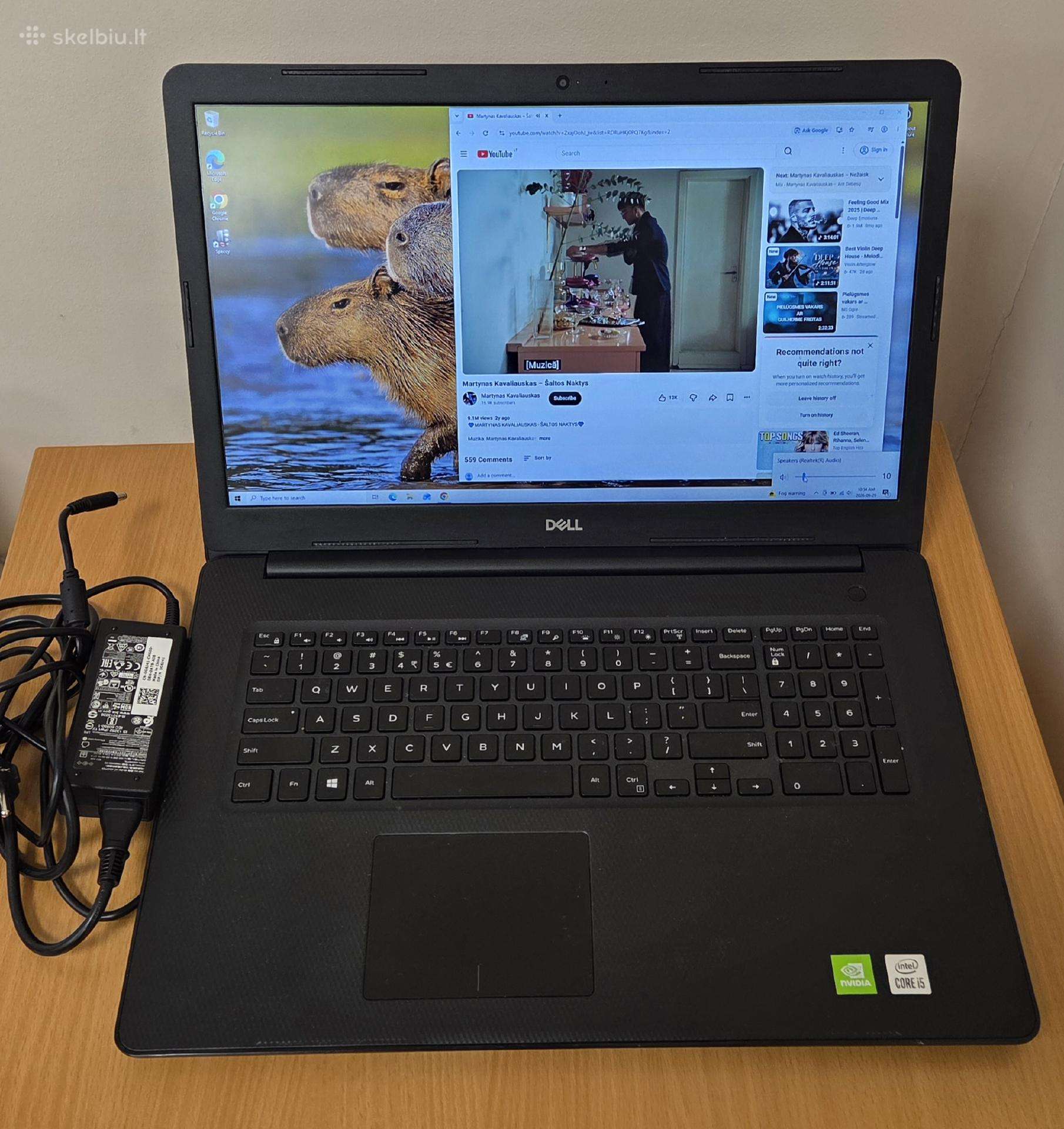 Dell Inspiron 3793 17.3'/i5-1035g1/8gb SSD/nvidia