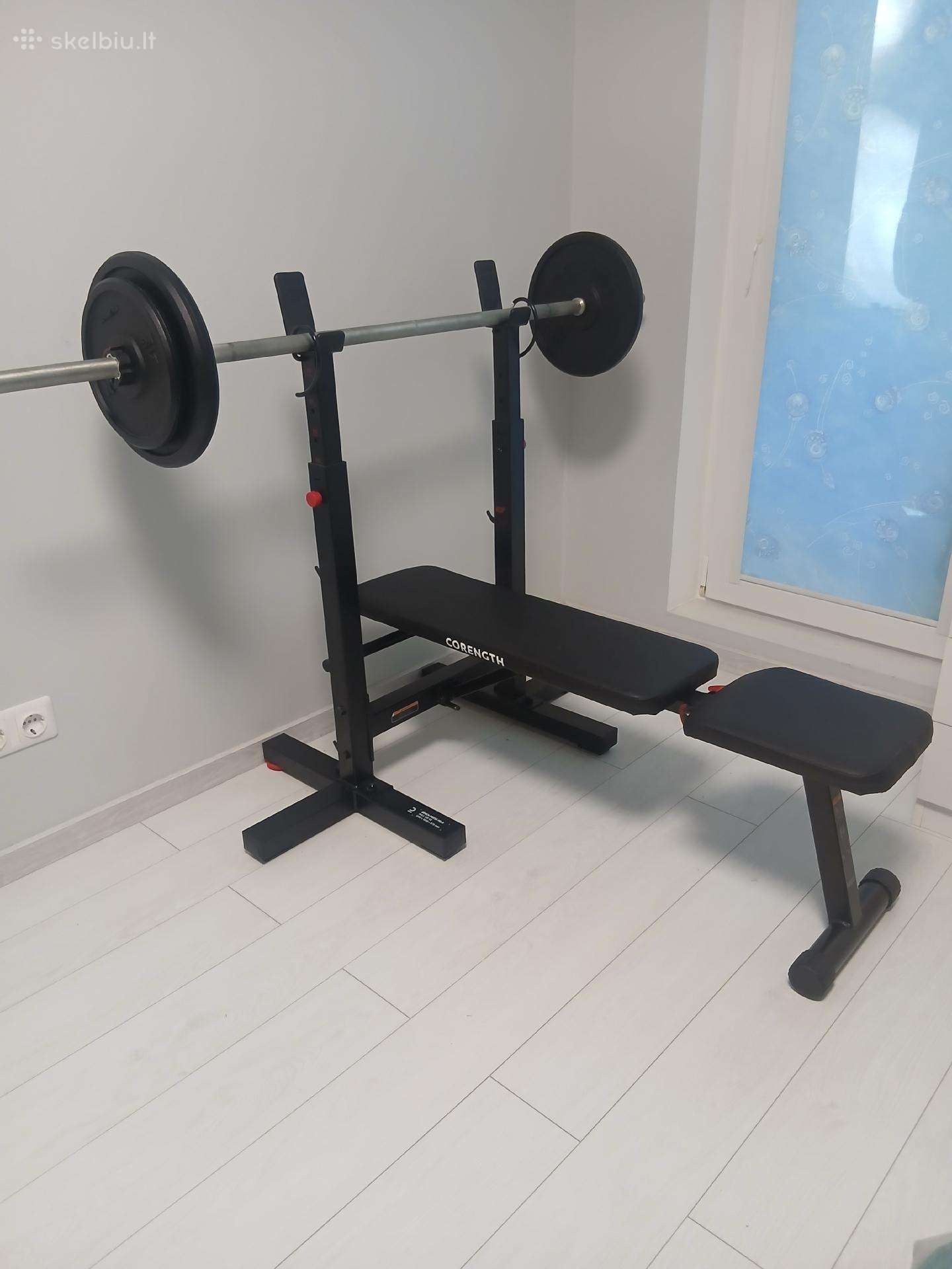 Suoliukas sportui su štanga