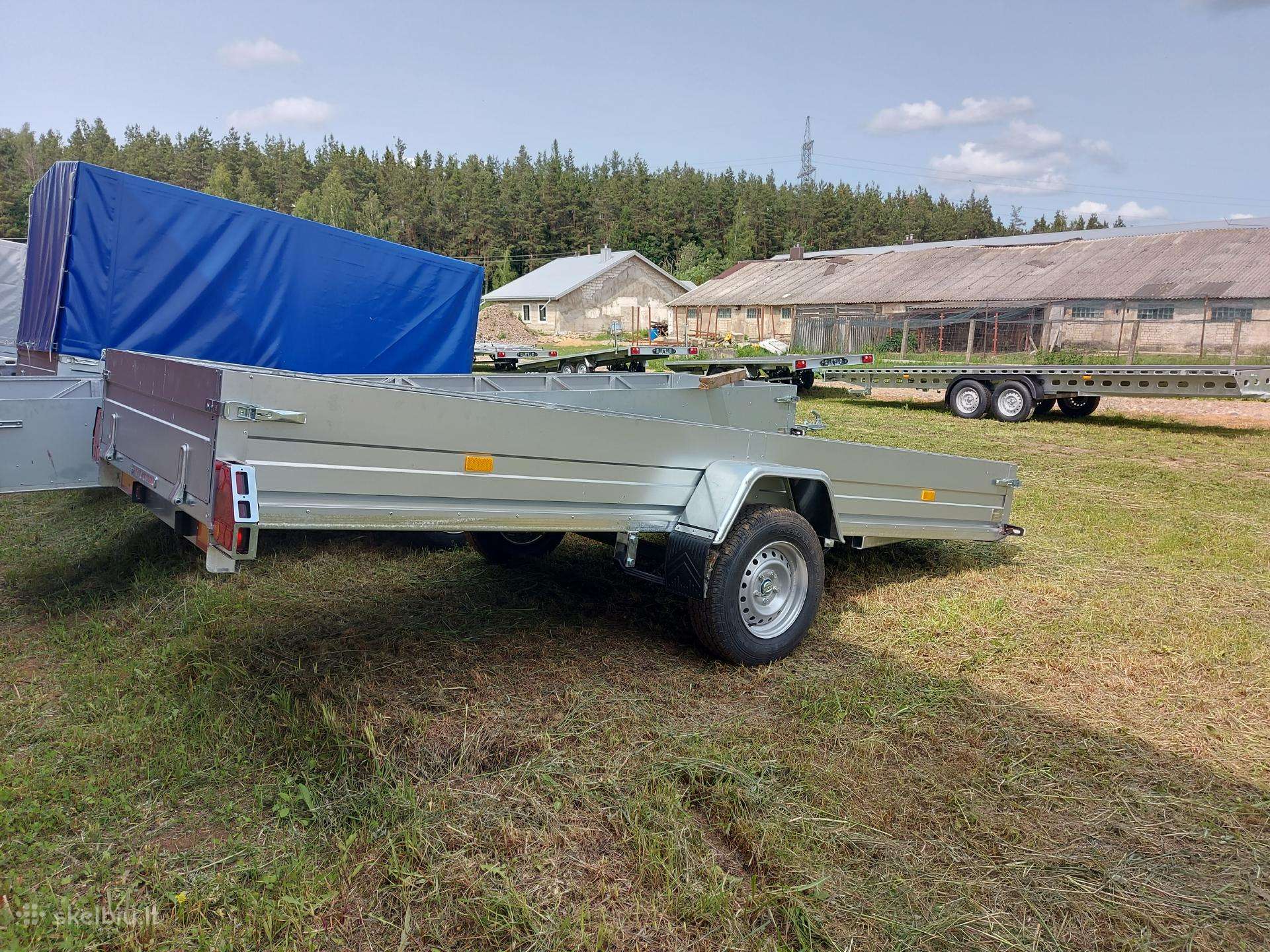 Rydwan, passenger car trailers